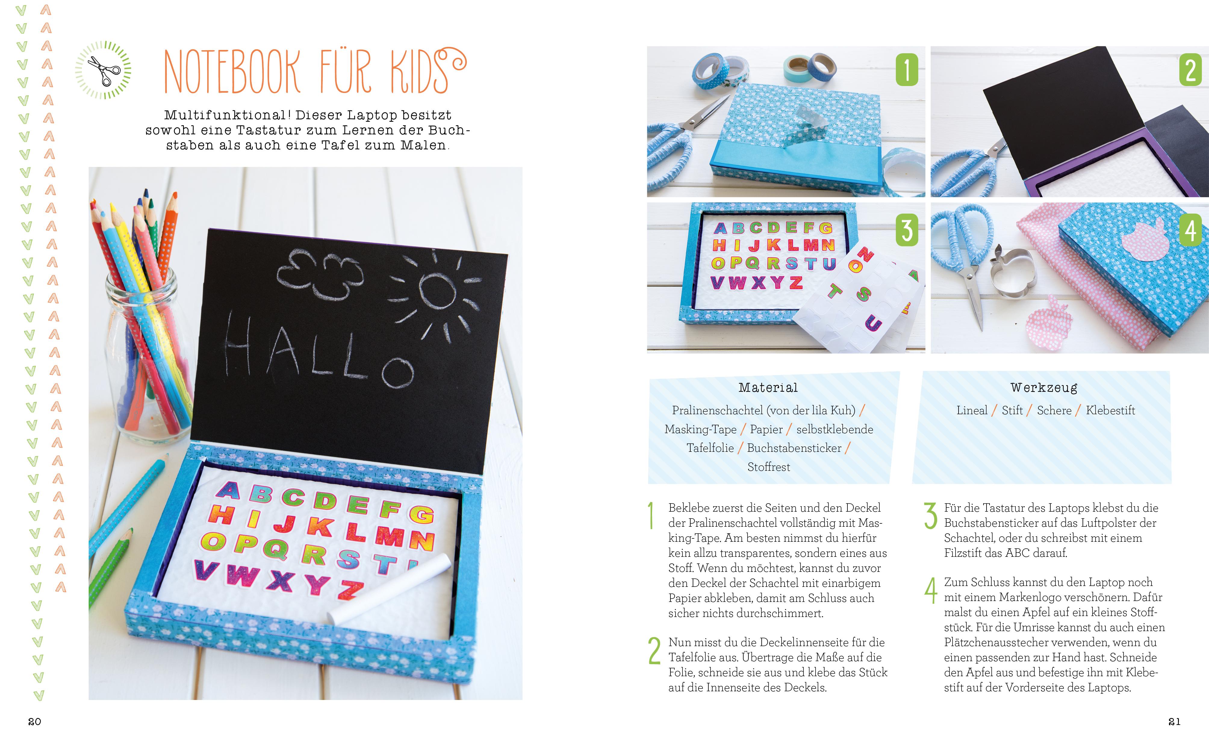 Beispielinhalt (Bild) Basteln mit Kids - Simply the Rest