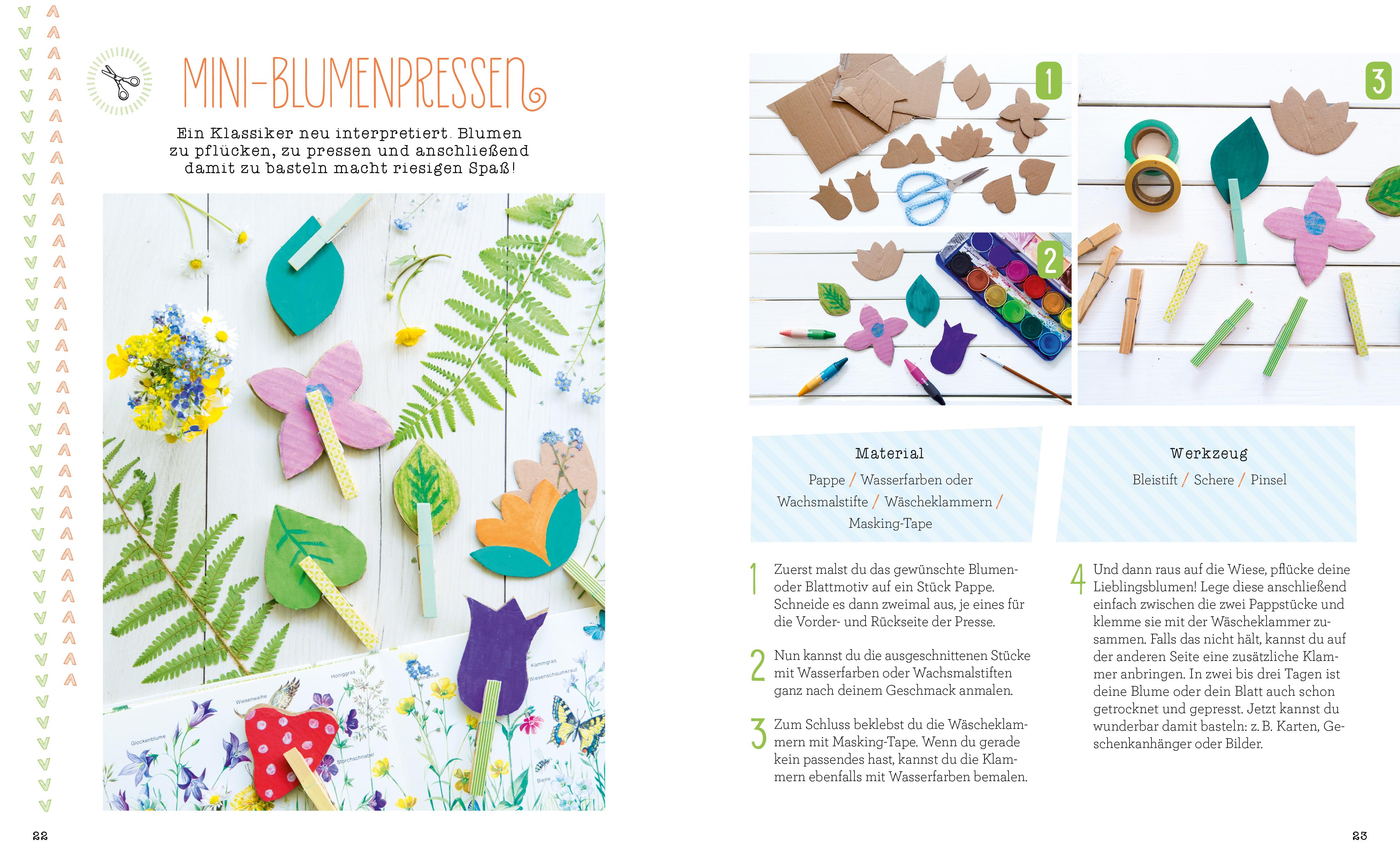 Beispielinhalt (Bild) Basteln mit Kids - Simply the Rest