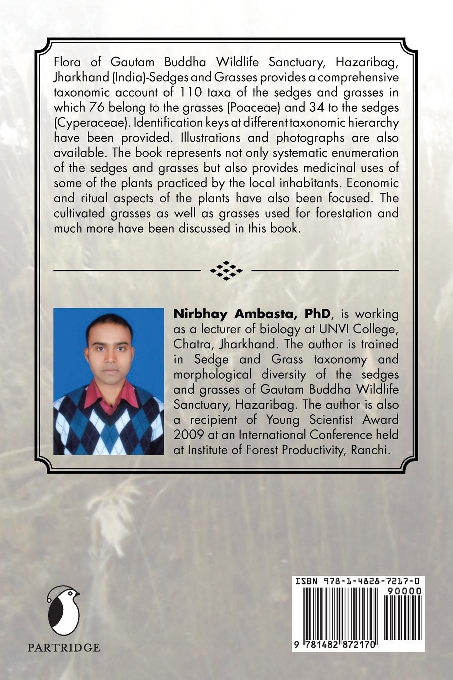Rückseitencover Flora of Gautam Buddha Wildlife Sanctuary, Hazaribag, Jharkhand (India)