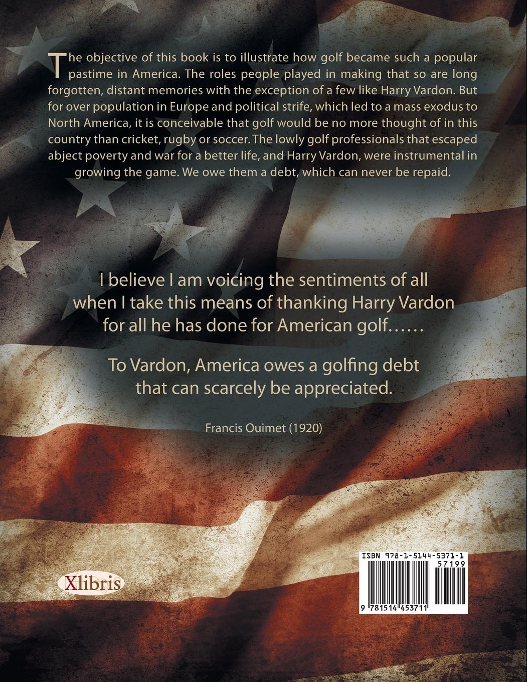 Rückseitencover Vardon in America