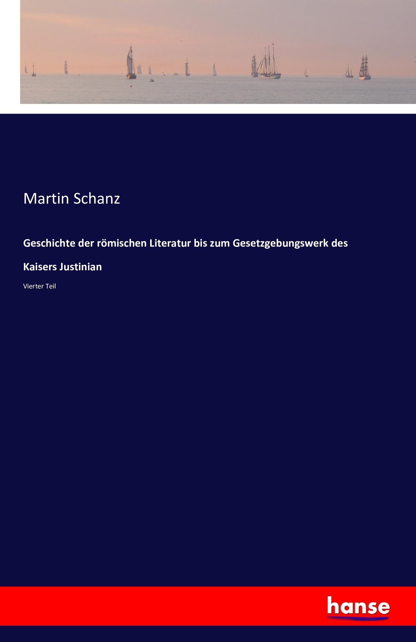 Vorderes Coverbild Geschichte der römischen Literatur bis zum Gesetzgebungswerk des Kaisers Justinian
