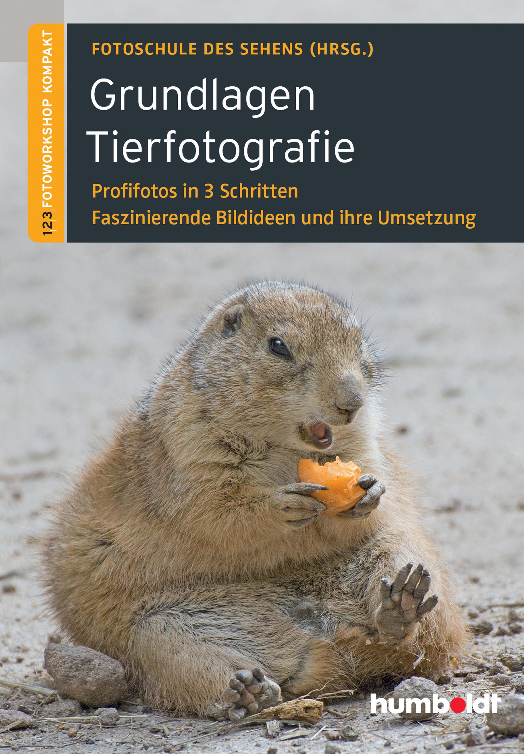 Vorderes Coverbild Grundlagen Tierfotografie