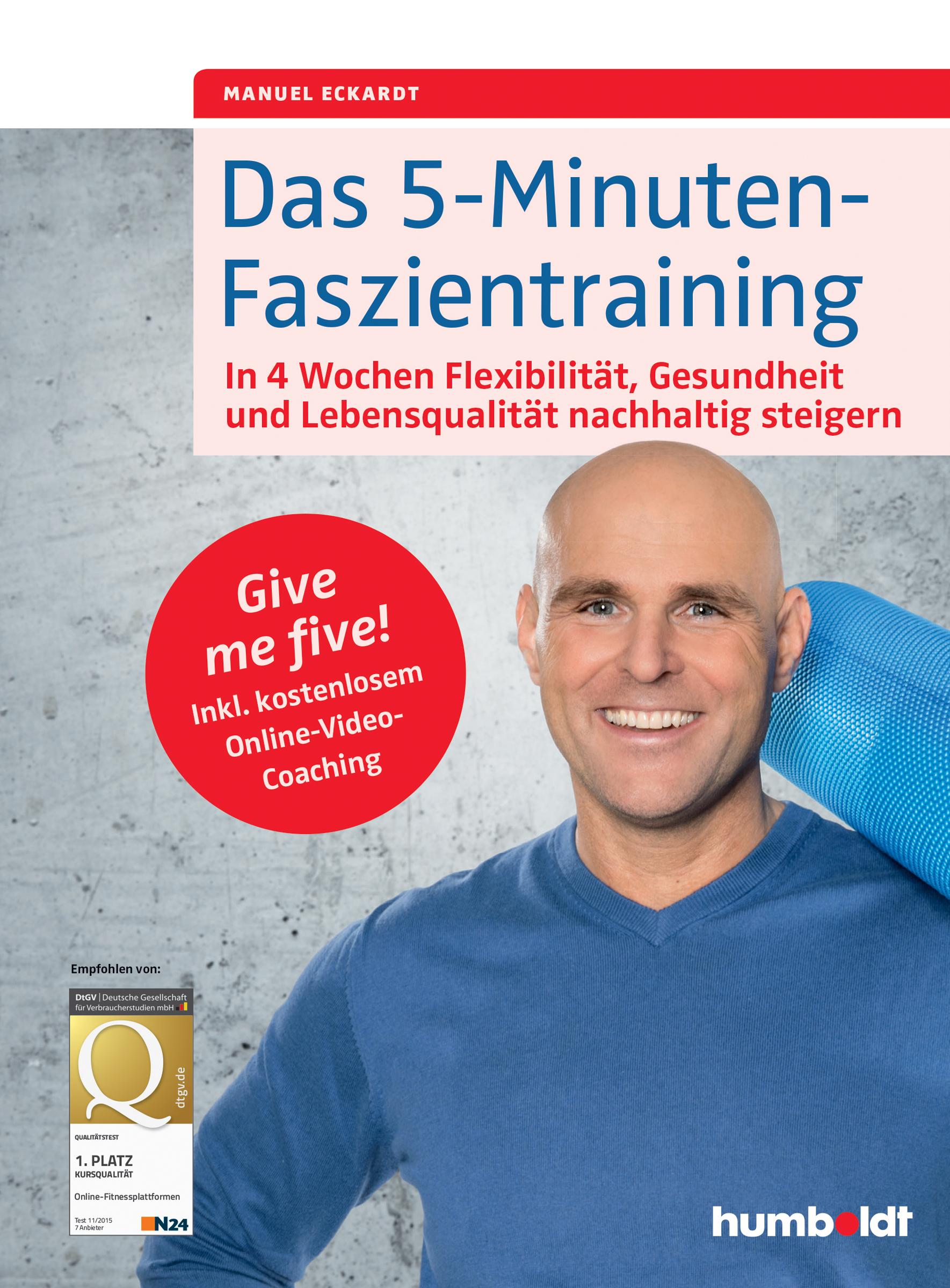 Vorderes Coverbild Das 5-Minuten-Faszientraining