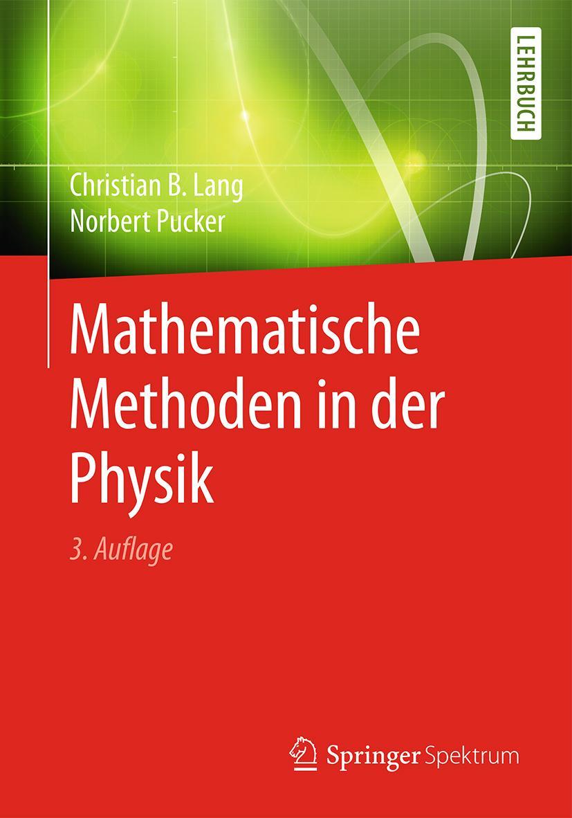 Vorderes Coverbild Mathematische Methoden in der Physik
