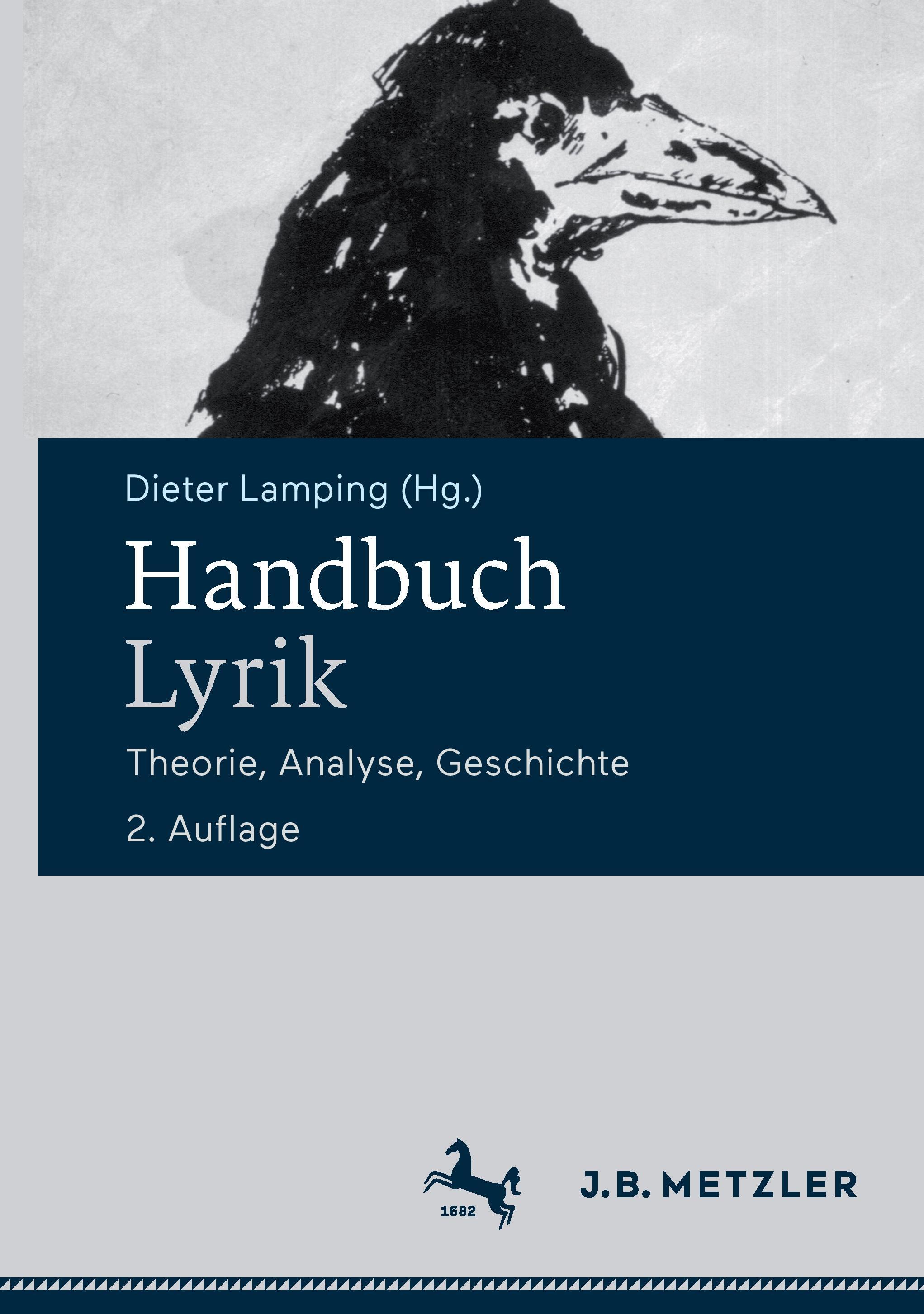 Vorderes Coverbild Handbuch Lyrik
