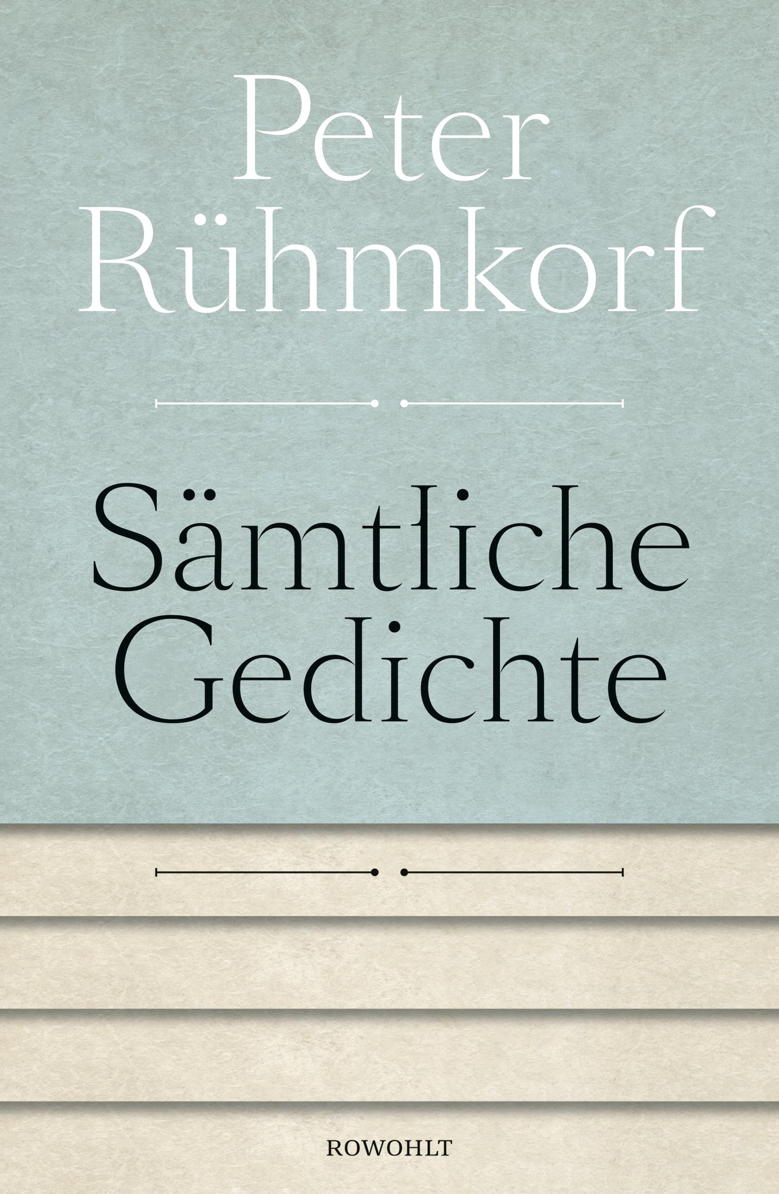 Vorderes Coverbild Sämtliche Gedichte 1956 - 2008