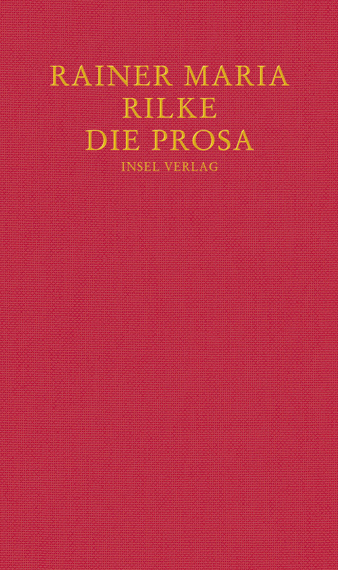 Vorderes Coverbild Die Prosa
