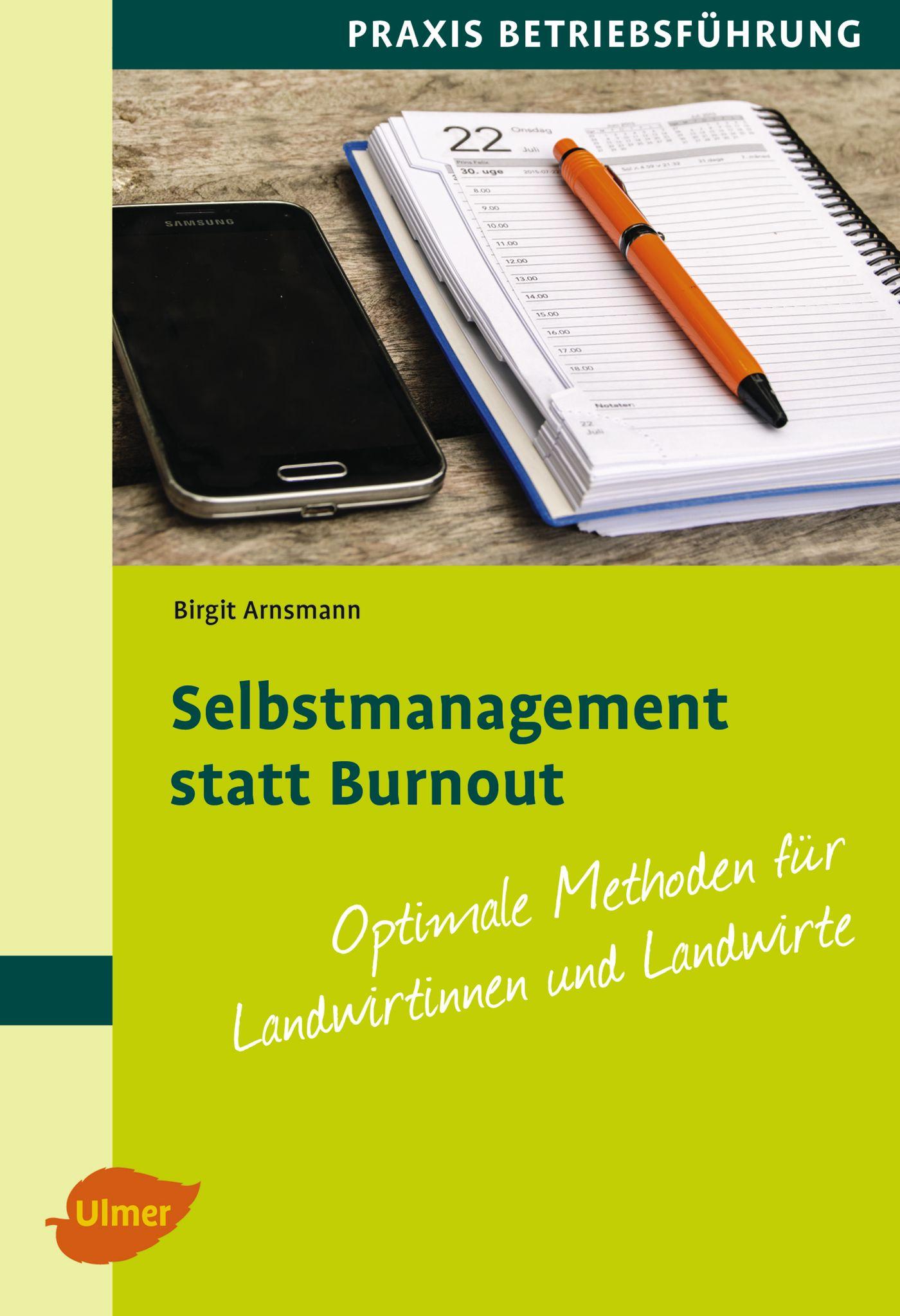 Vorderes Coverbild Selbstmanagement statt Burnout