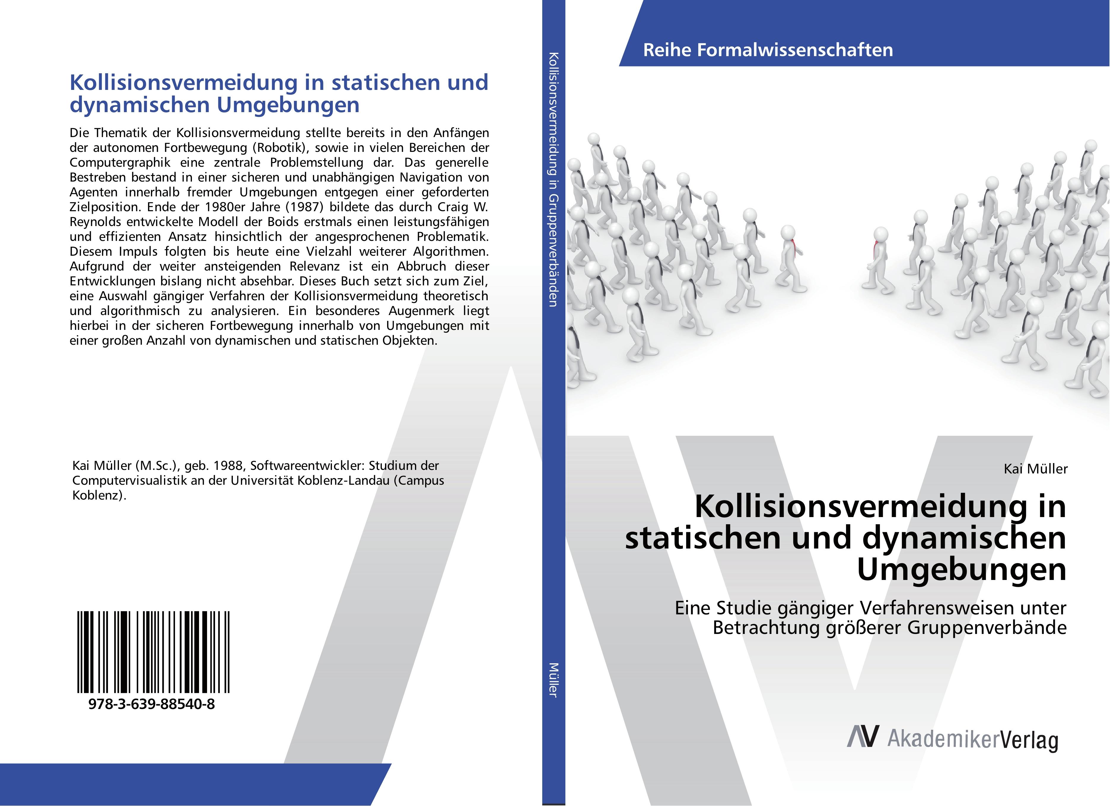 Vorderes Coverbild Kollisionsvermeidung in statischen und dynamischen Umgebungen