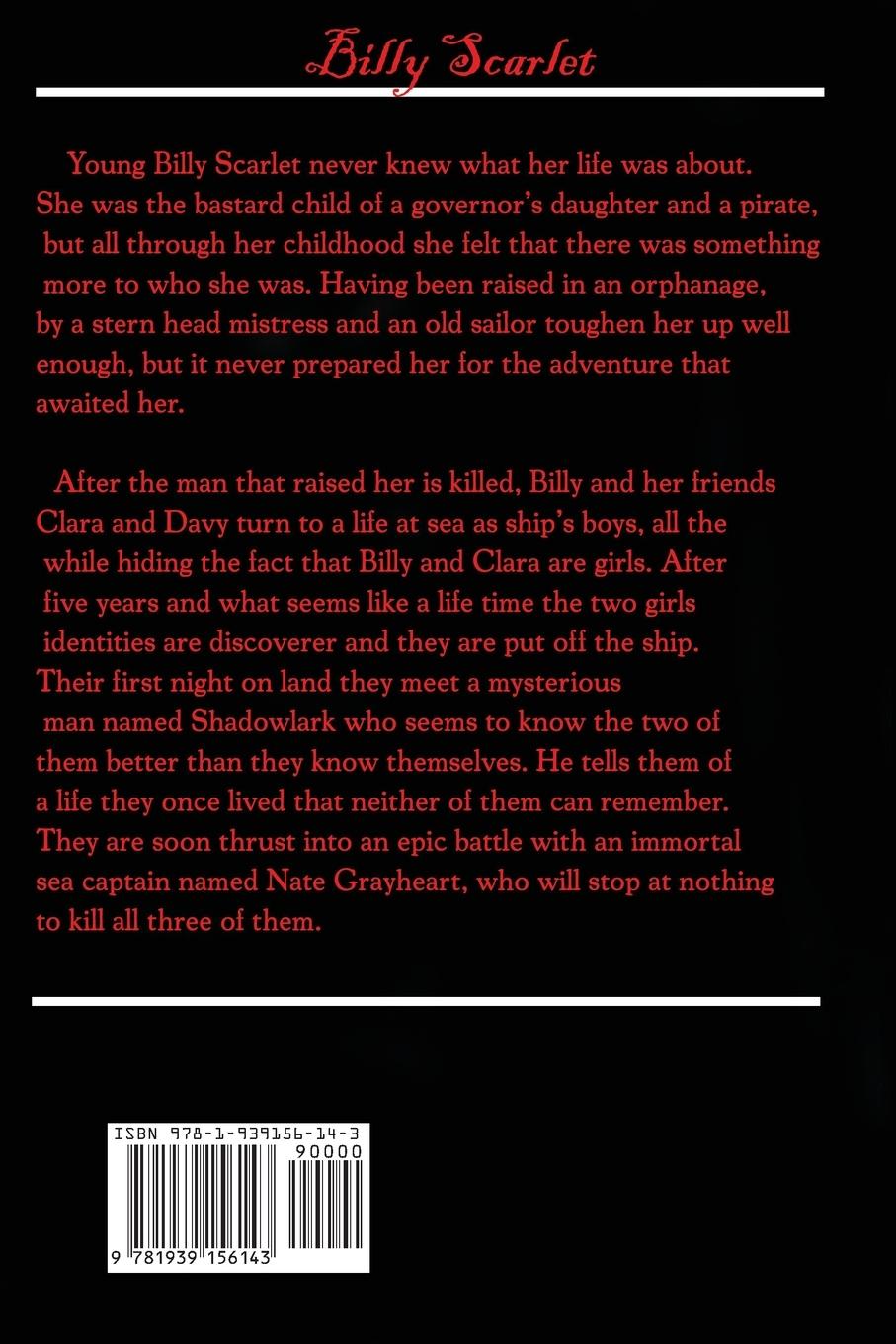 Rückseitencover Billy Scarlet