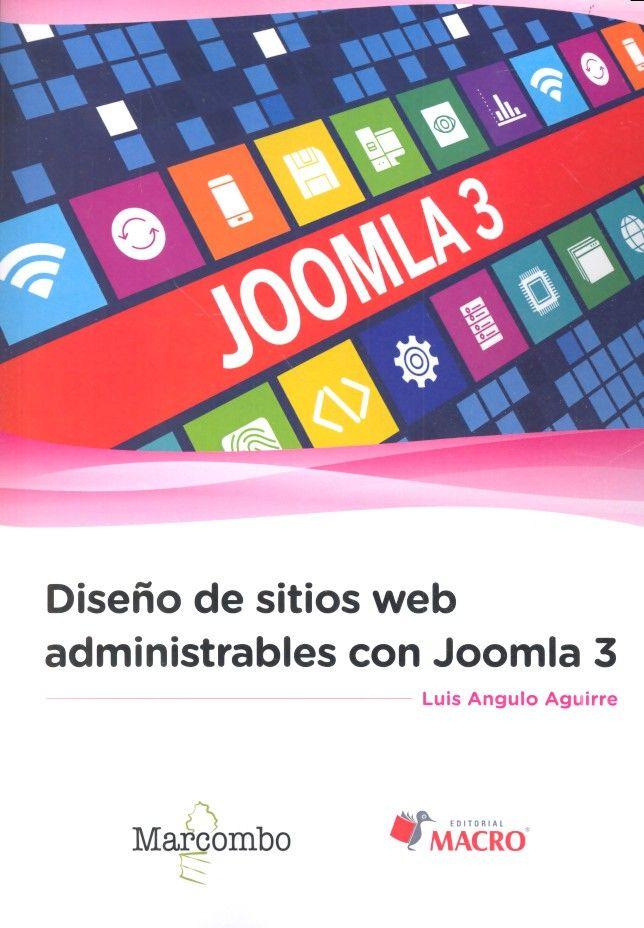 Vorderes Coverbild Diseño de sitios web administrables con Joomla 3