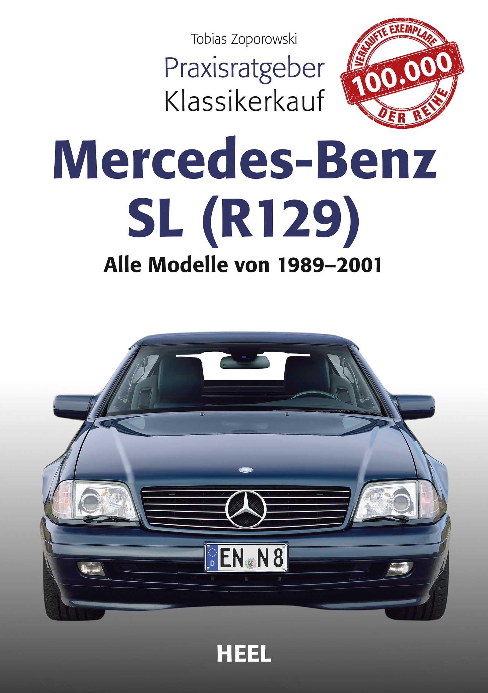 Vorderes Coverbild Praxisratgeber Klassikerkauf Mercedes-Benz R 129