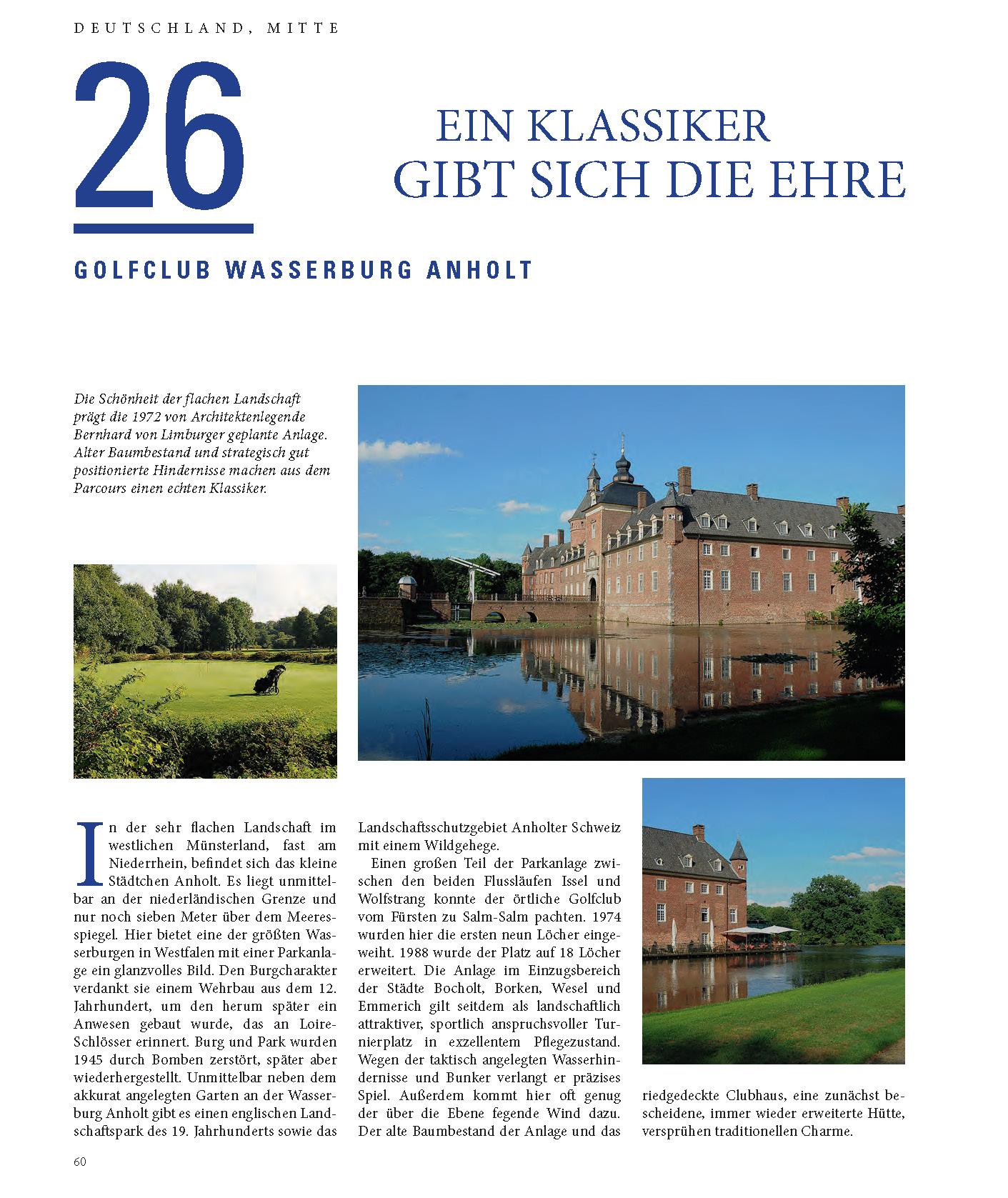 Beispielinhalt (Bild) Die 100 besten Golfplätze in Deutschland und Österreich