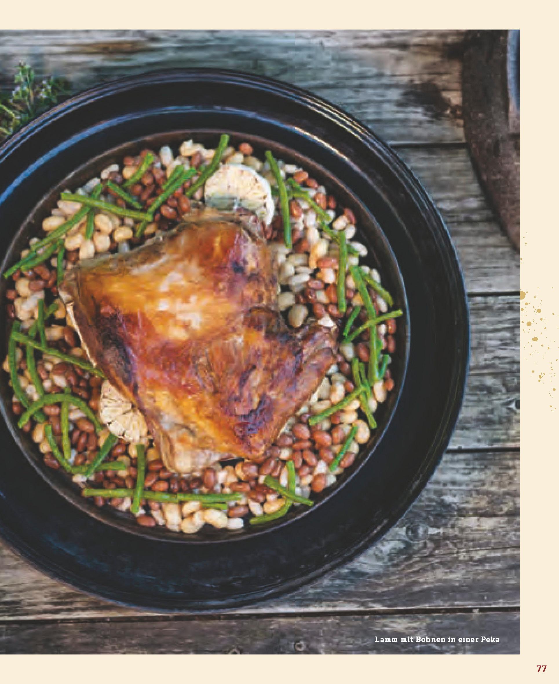 Beispielinhalt (Bild) Das große Dutch Oven Buch