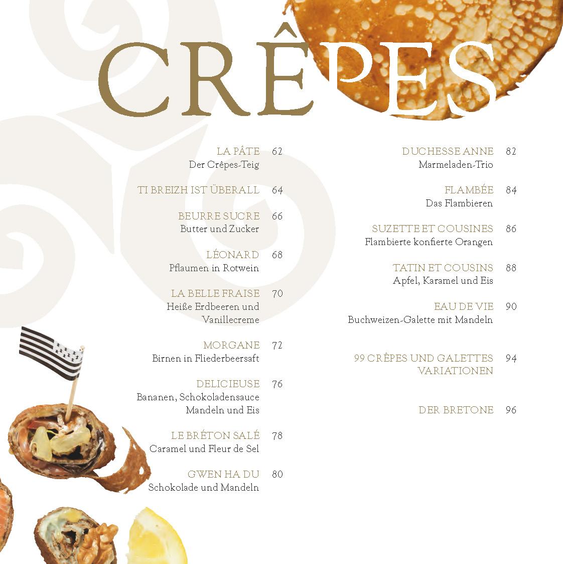 Beispielinhalt (Bild) Crêpes & Galettes