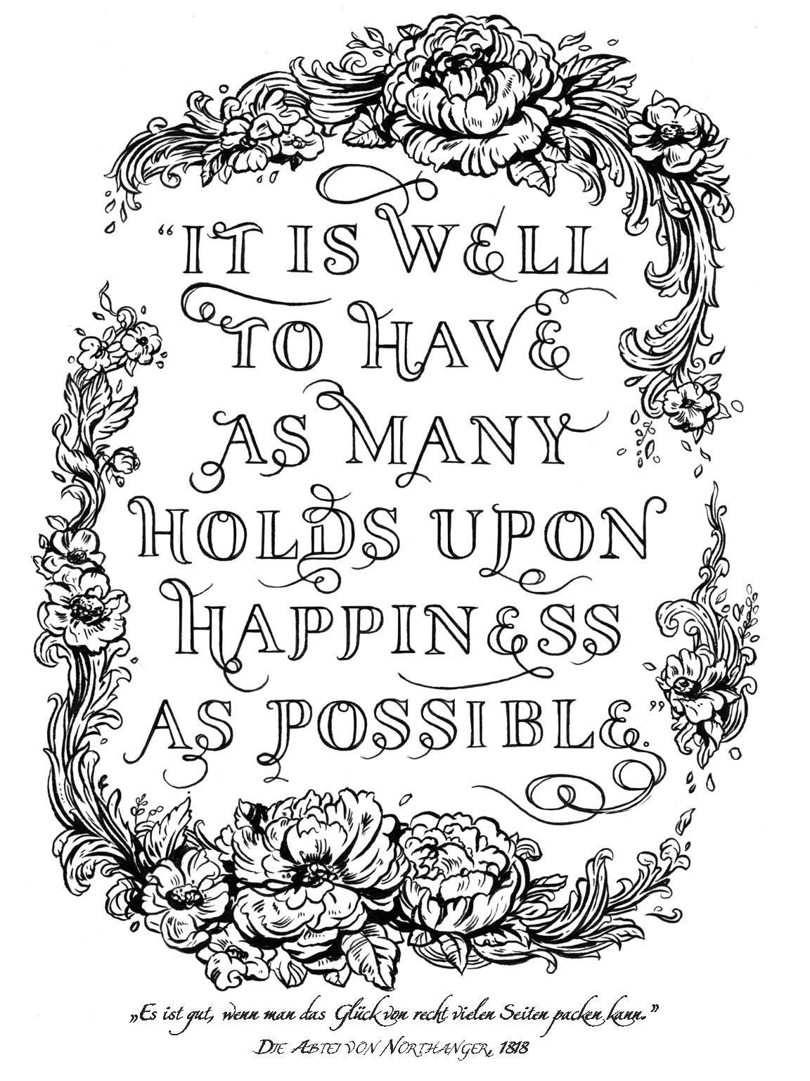 Beispielinhalt (Bild) Colour me Jane