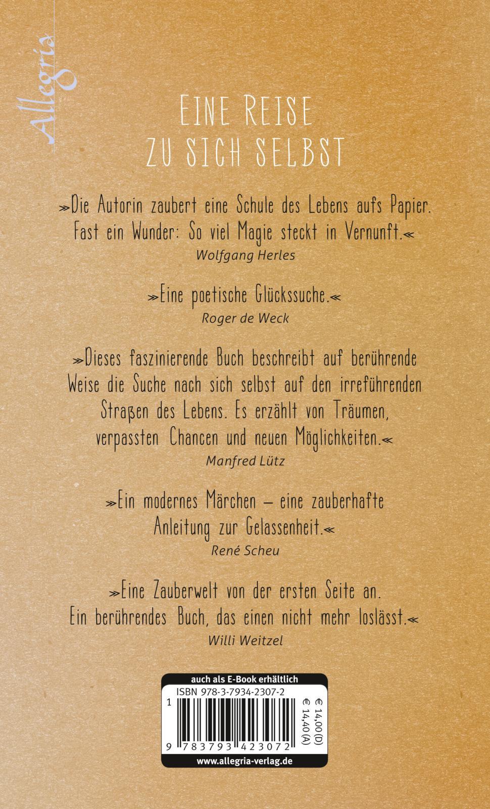 Rückseitencover Vom Mann, der auszog, um den Frühling zu suchen