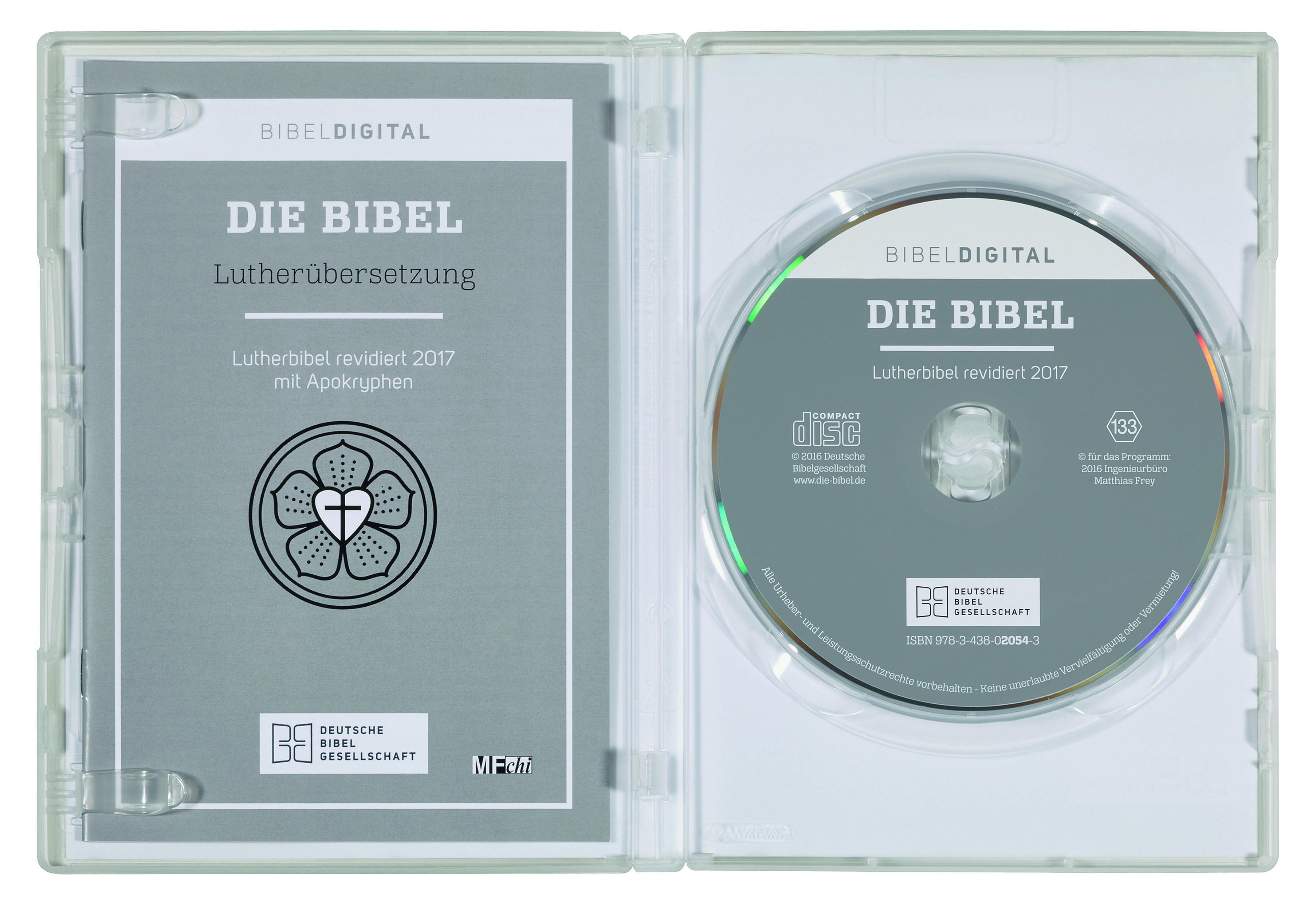 Beispielinhalt (Bild) Lutherbibel revidiert 2017 - Reihe "bibel digital"