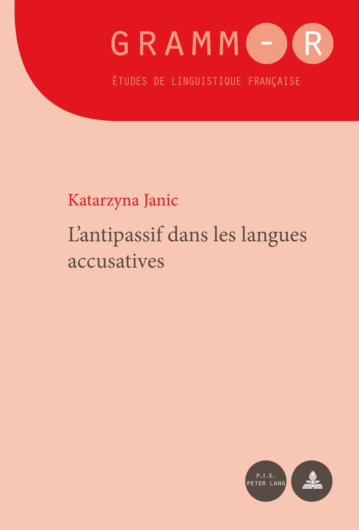 Vorderes Coverbild L'antipassif dans les langues accusatives