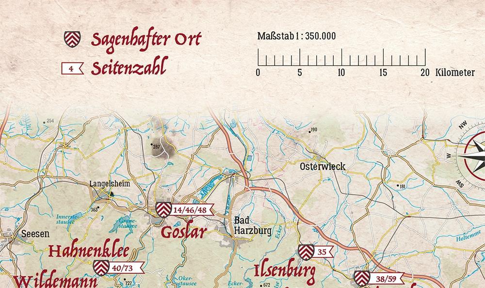 Beispielinhalt (Bild) Die schönsten Harzer Märchen und Sagen
