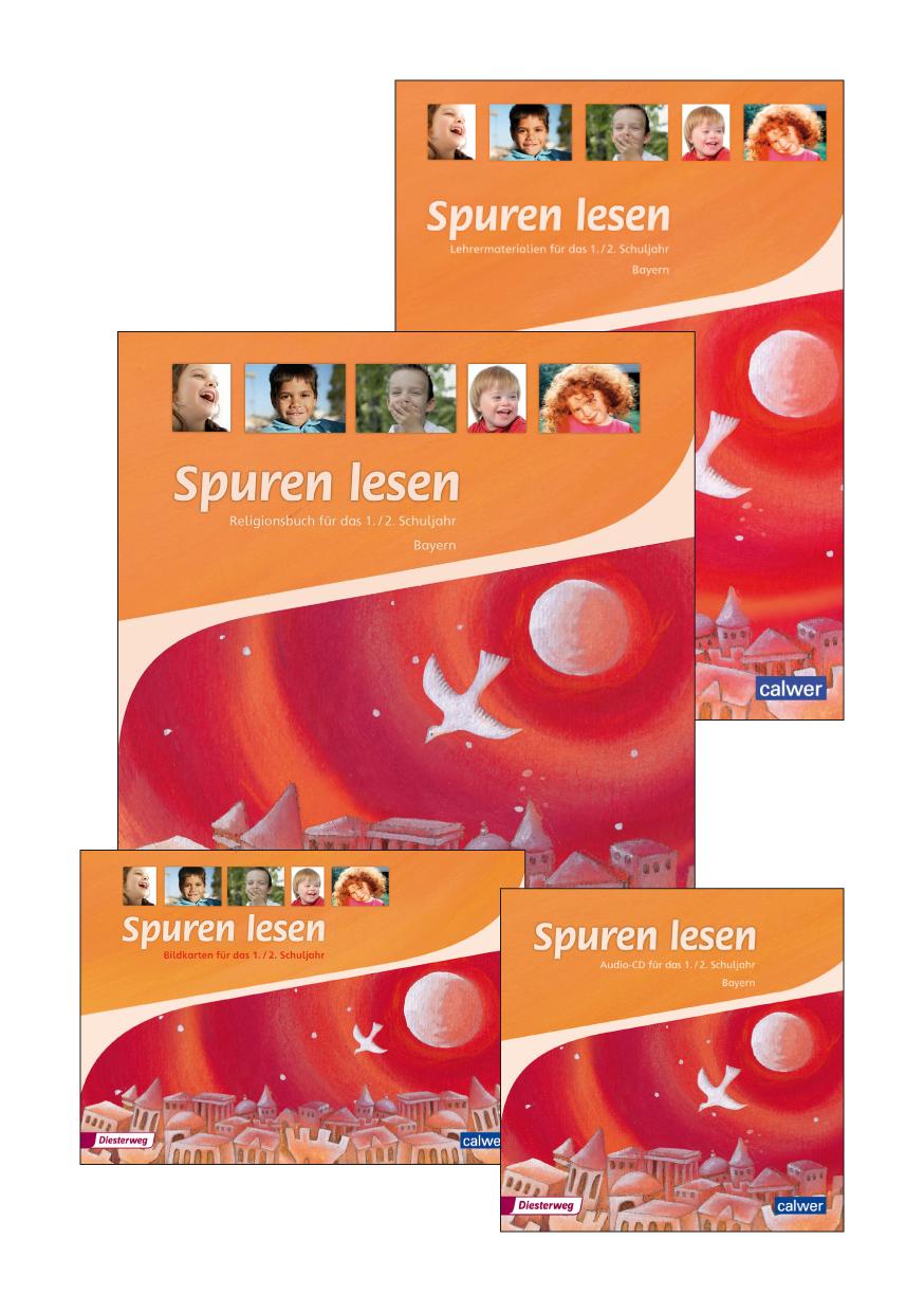 Vorderes Coverbild Kombi-Paket Spuren lesen. Ausgabe für Bayern