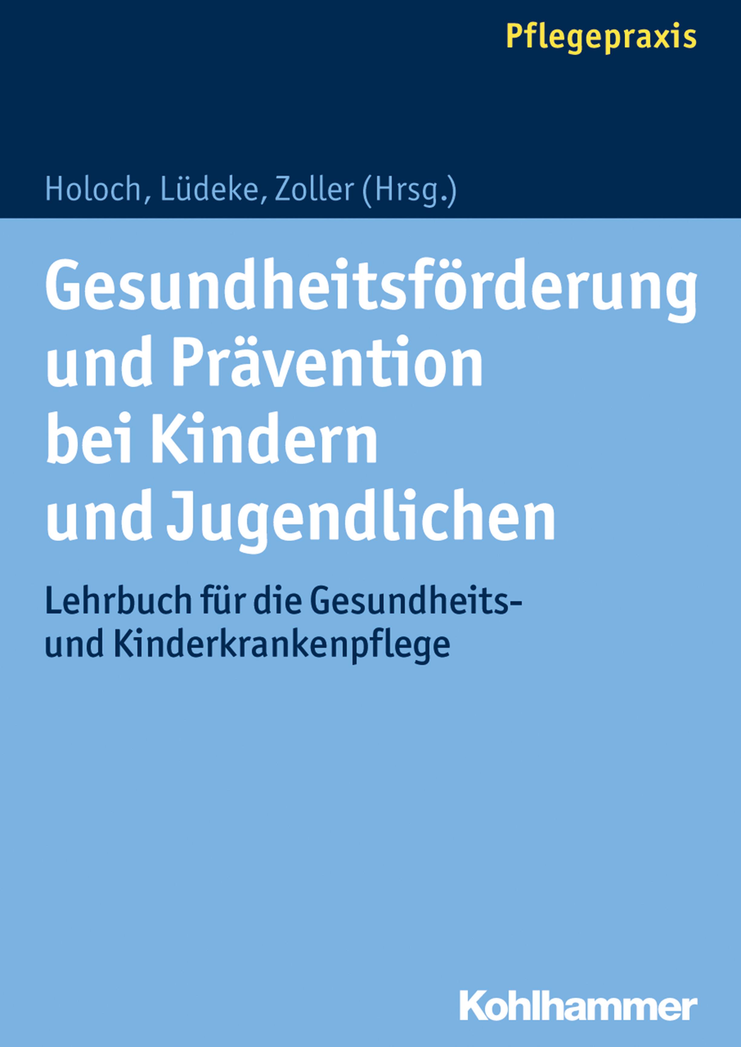 Vorderes Coverbild Gesundheitsförderung und Prävention bei Kindern und Jugendlichen