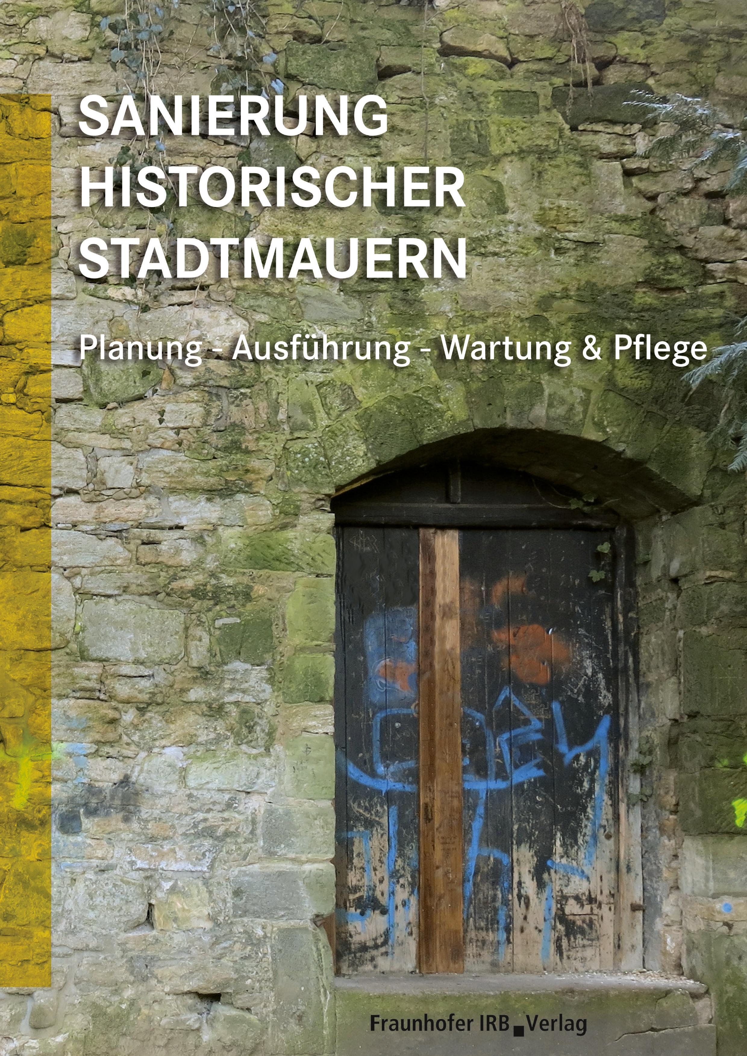 Vorderes Coverbild Sanierung historischer Stadtmauern.