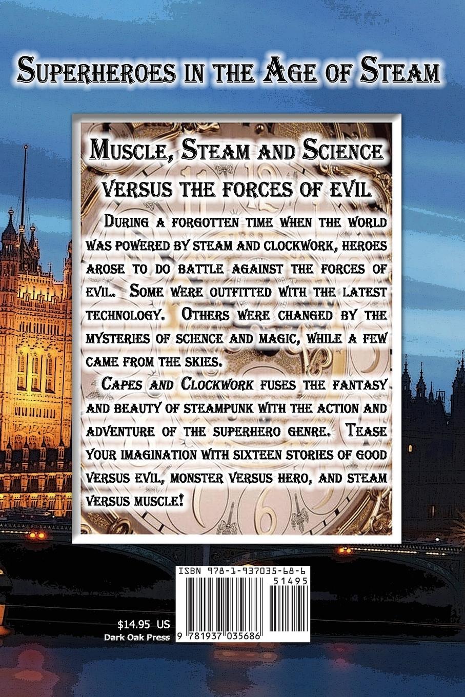 Rückseitencover Capes and Clockwork