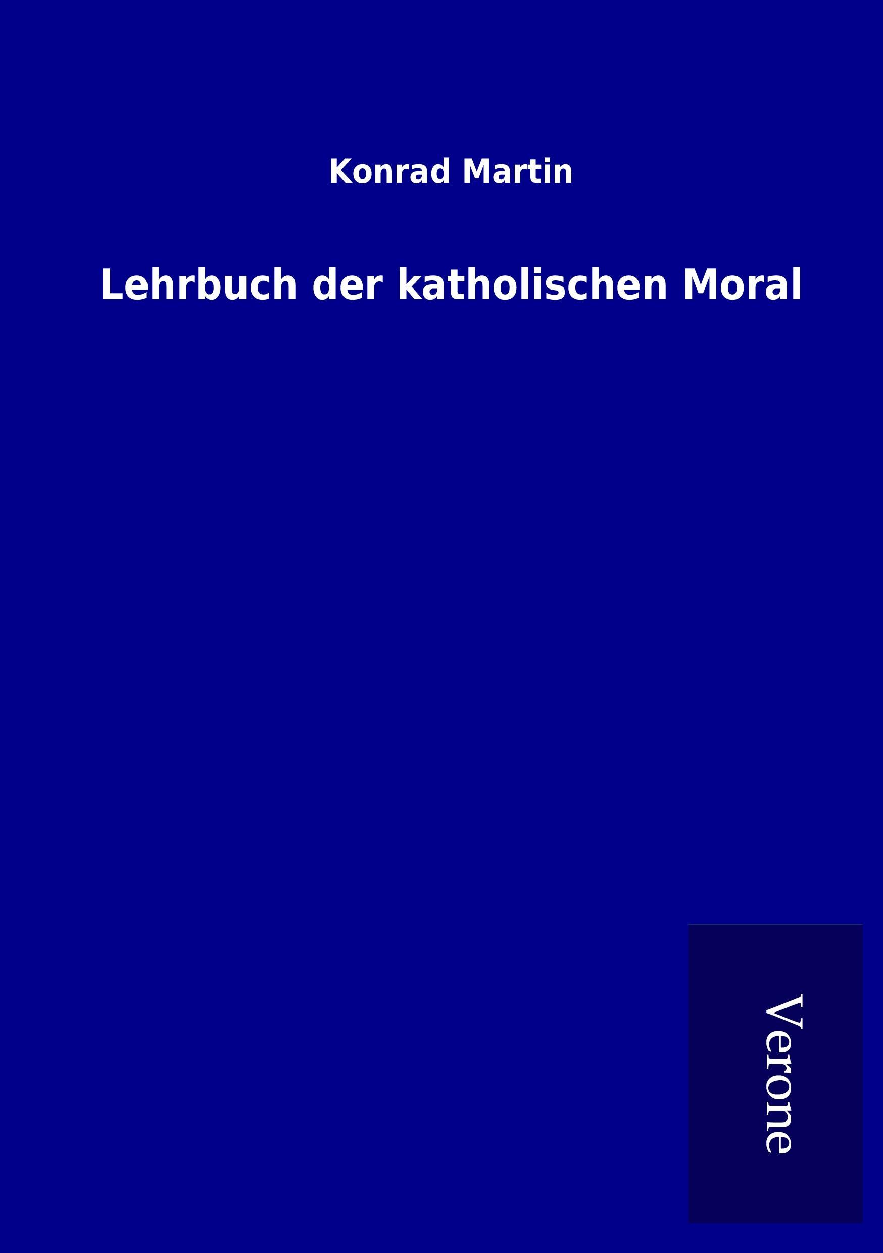 Vorderes Coverbild Lehrbuch der katholischen Moral