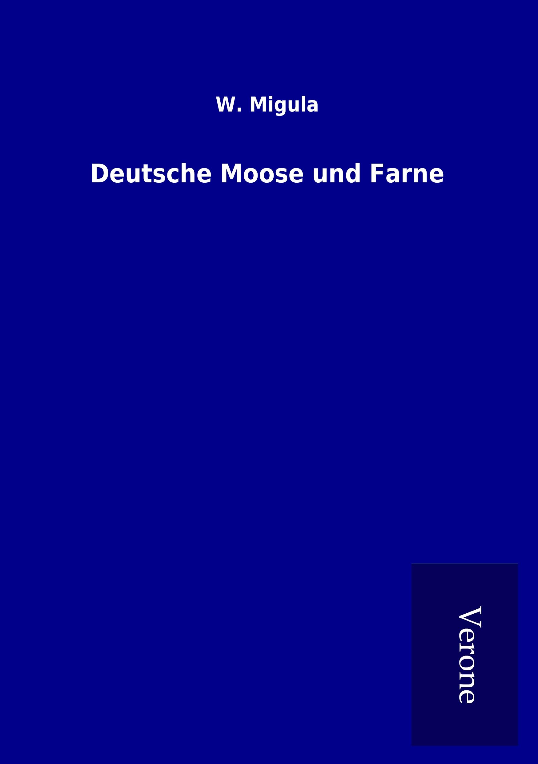 Vorderes Coverbild Deutsche Moose und Farne