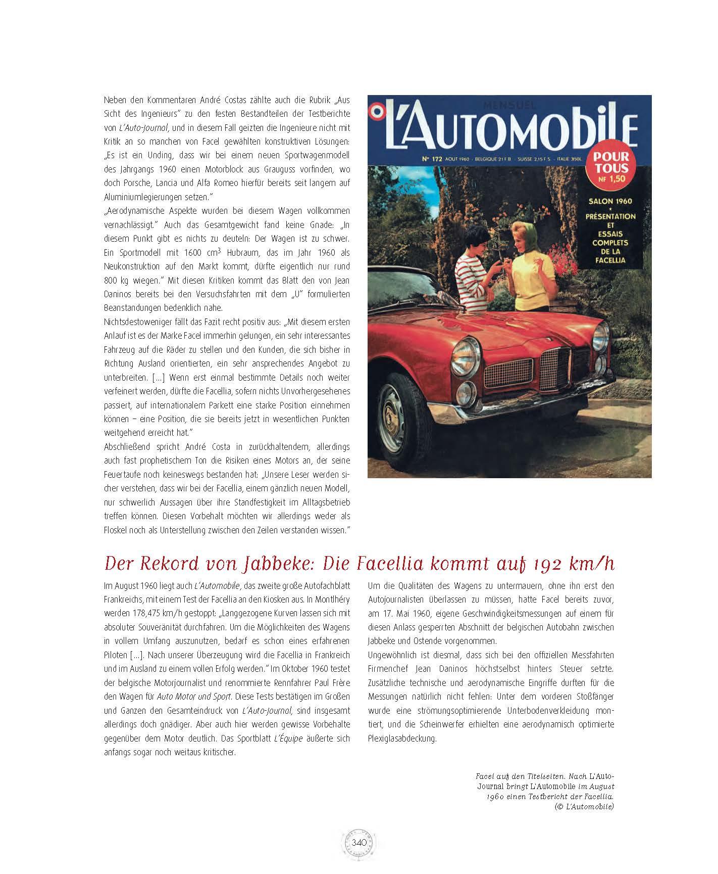 Beispielinhalt (Bild) Facel Véga