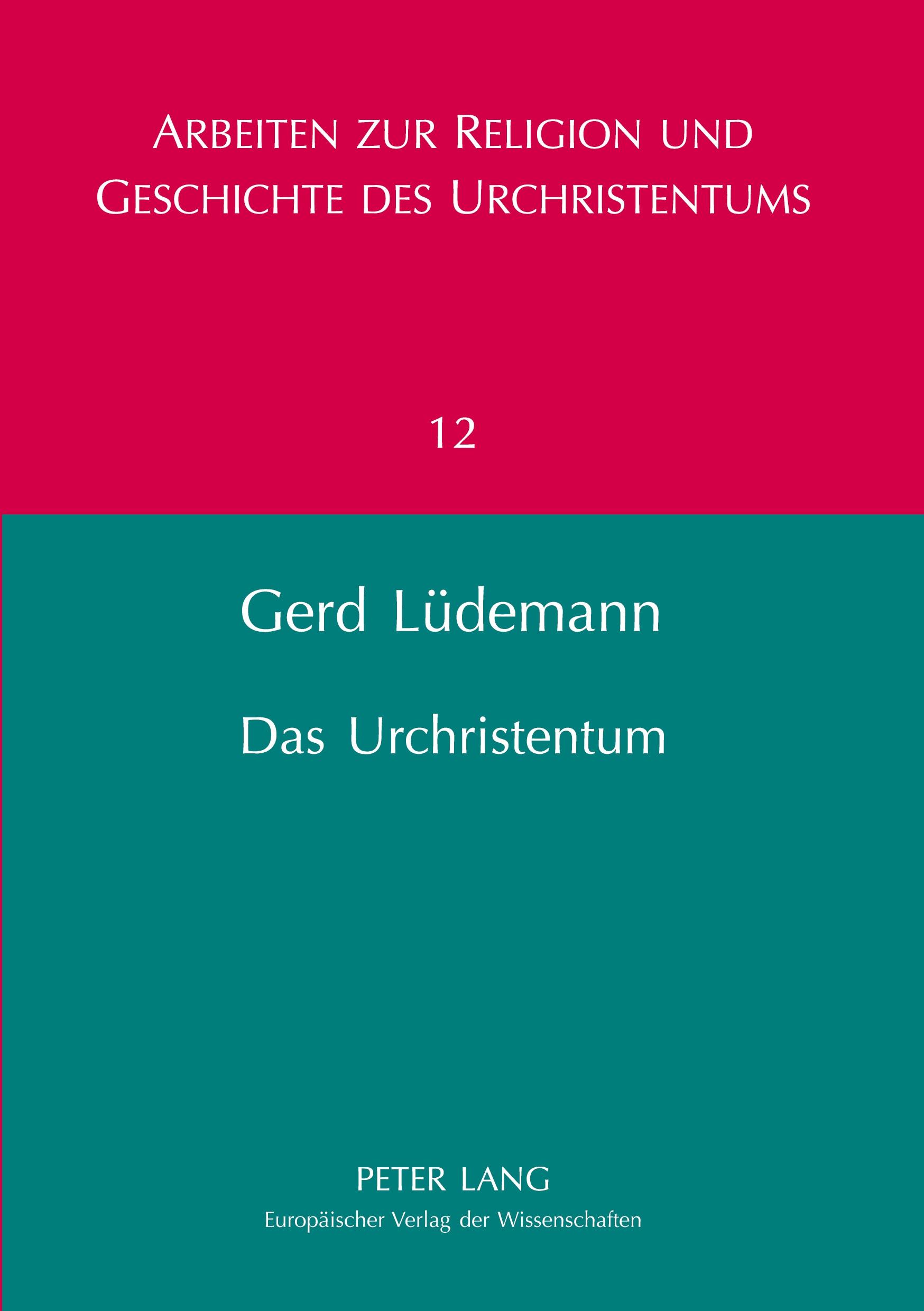 Vorderes Coverbild Das Urchristentum