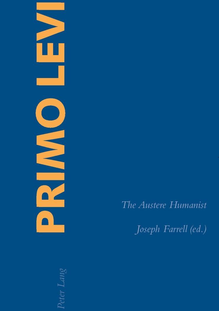 Vorderes Coverbild Primo Levi