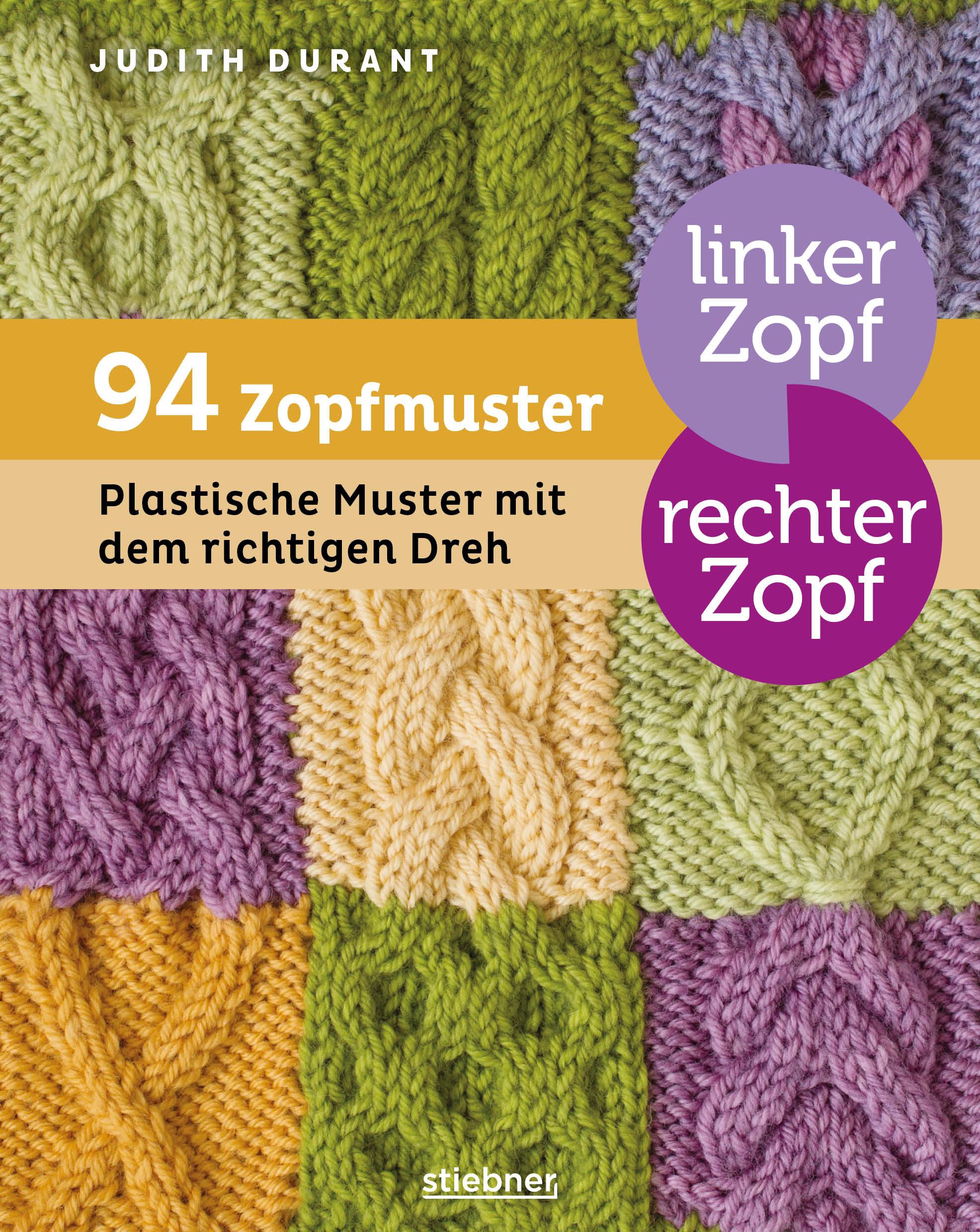 Vorderes Coverbild Linker Zopf - rechter Zopf: 94 Zopfmuster
