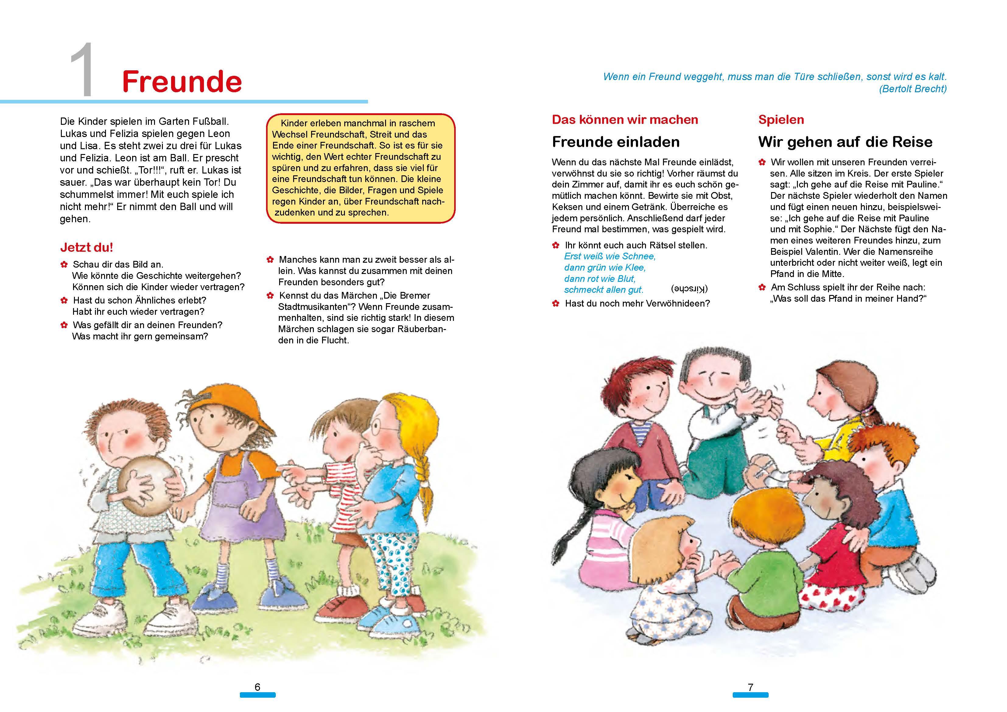 Beispielinhalt (Bild) Lebenswerte