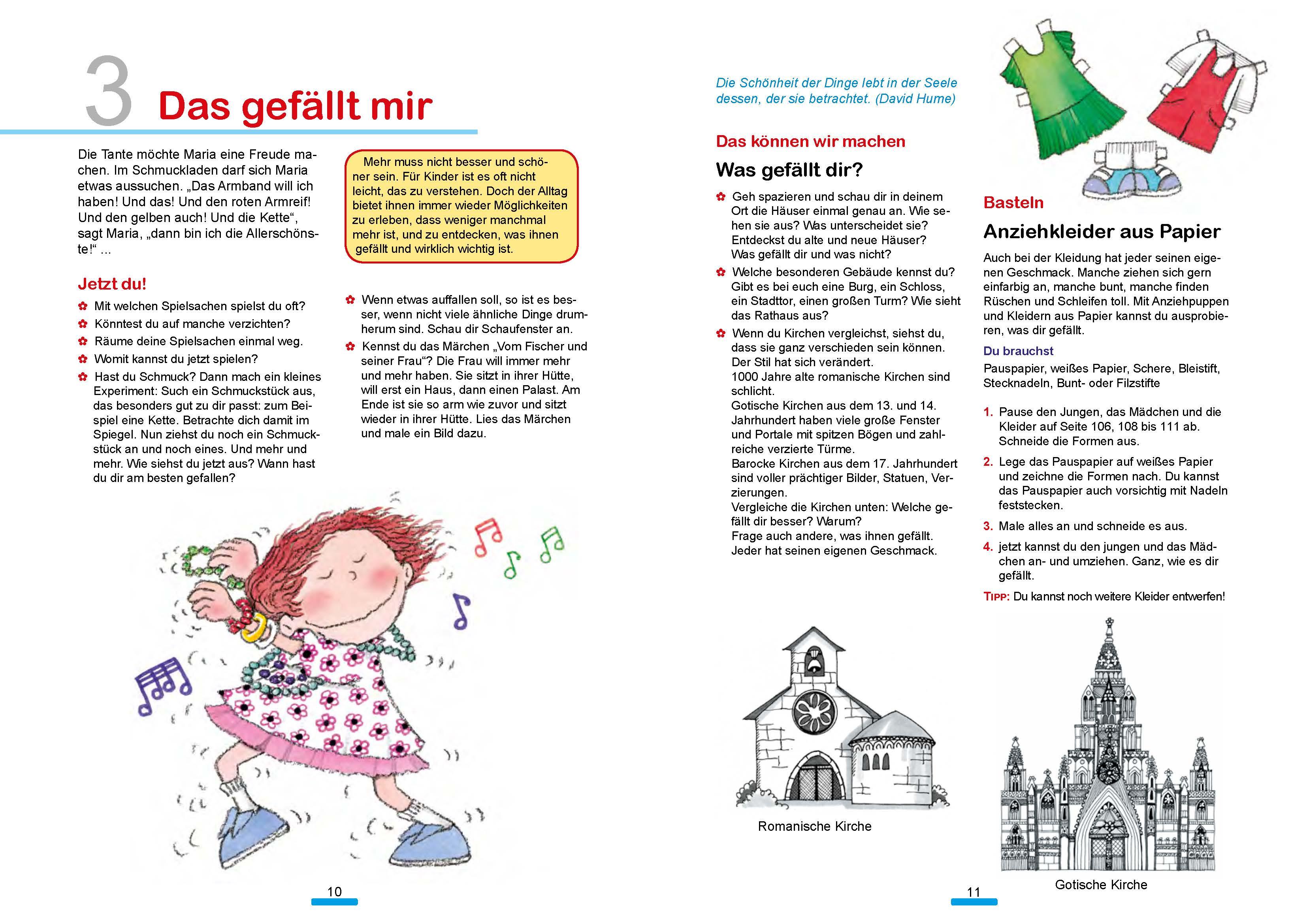 Beispielinhalt (Bild) Lebenswerte