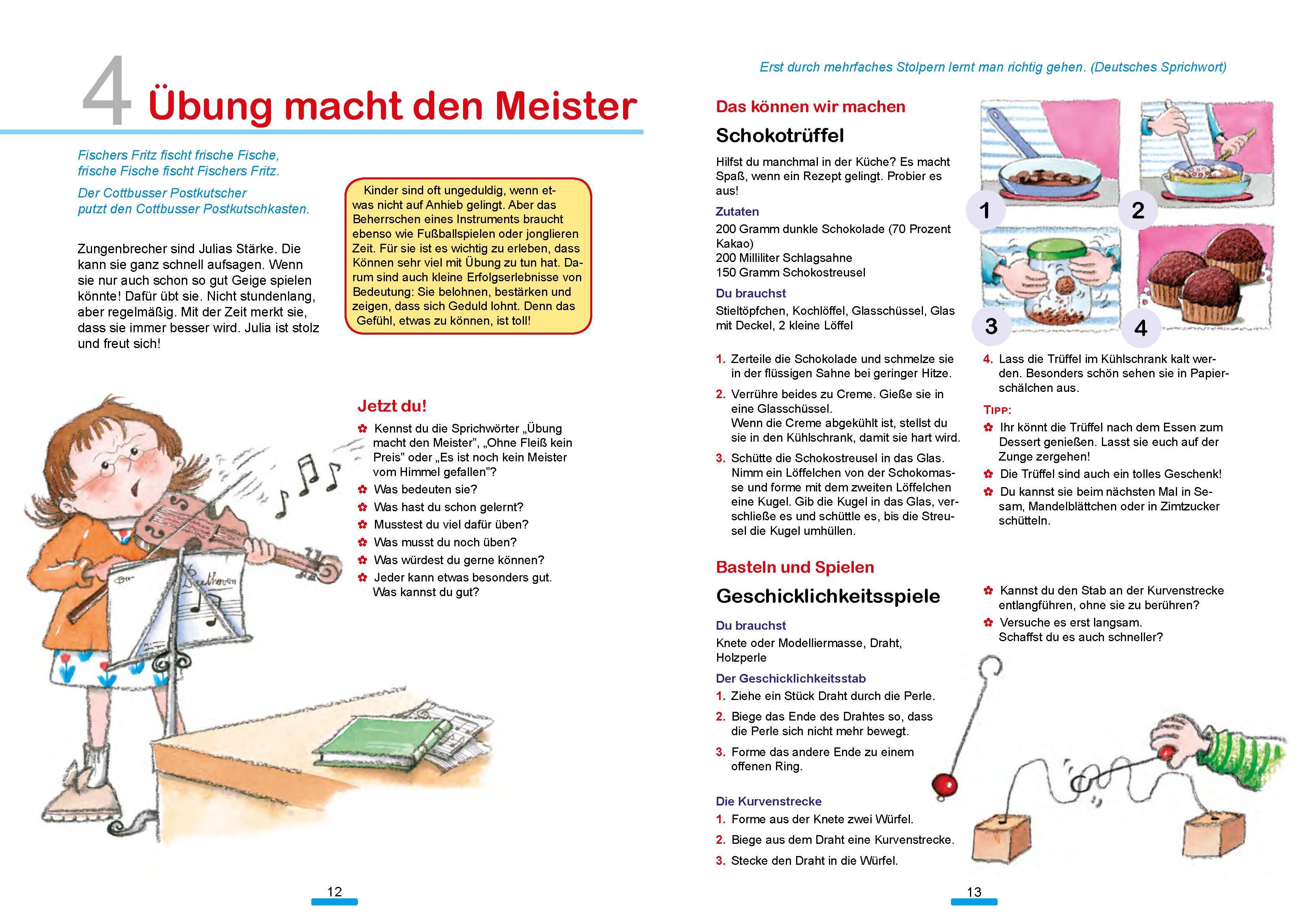Beispielinhalt (Bild) Lebenswerte