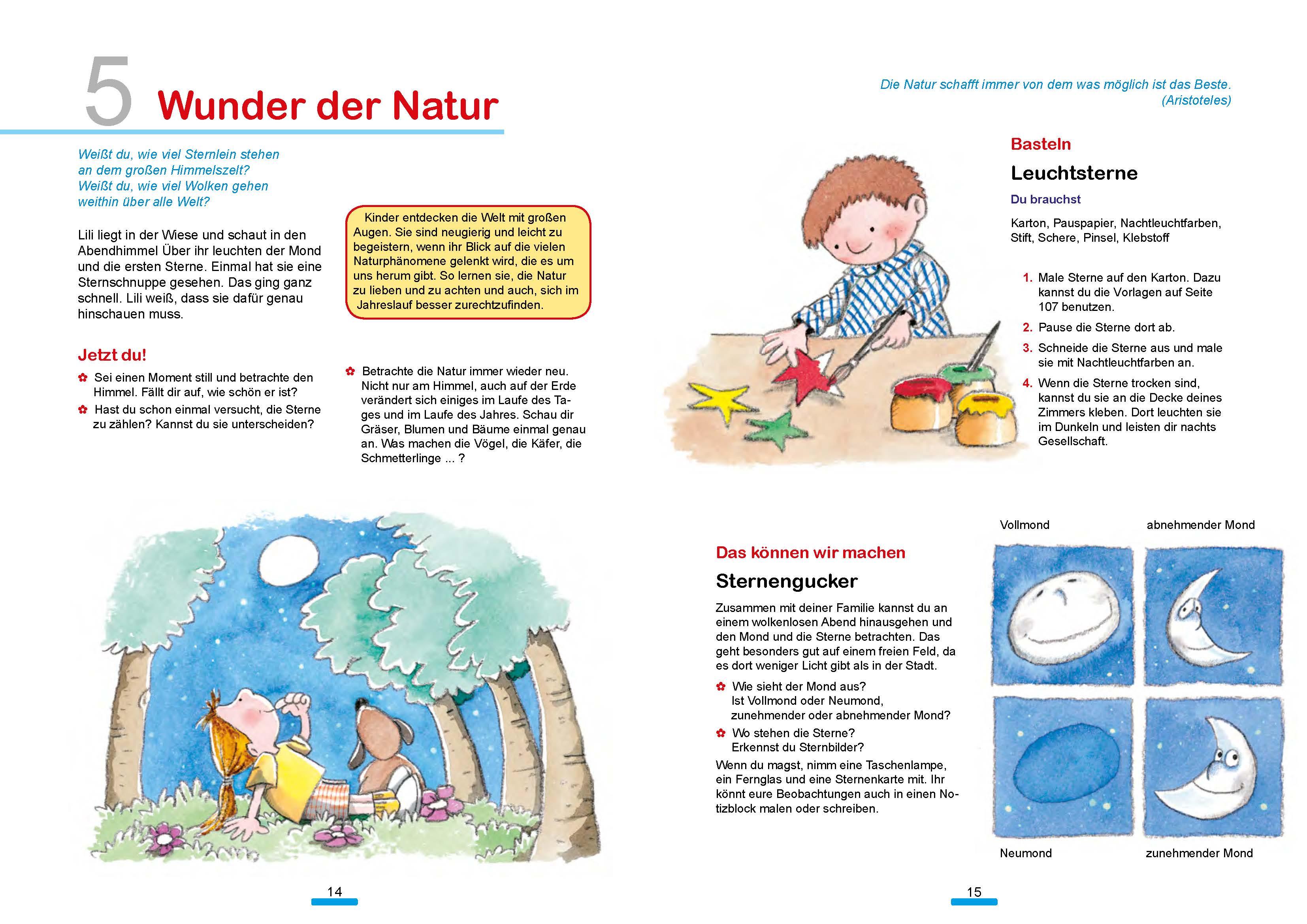 Beispielinhalt (Bild) Lebenswerte