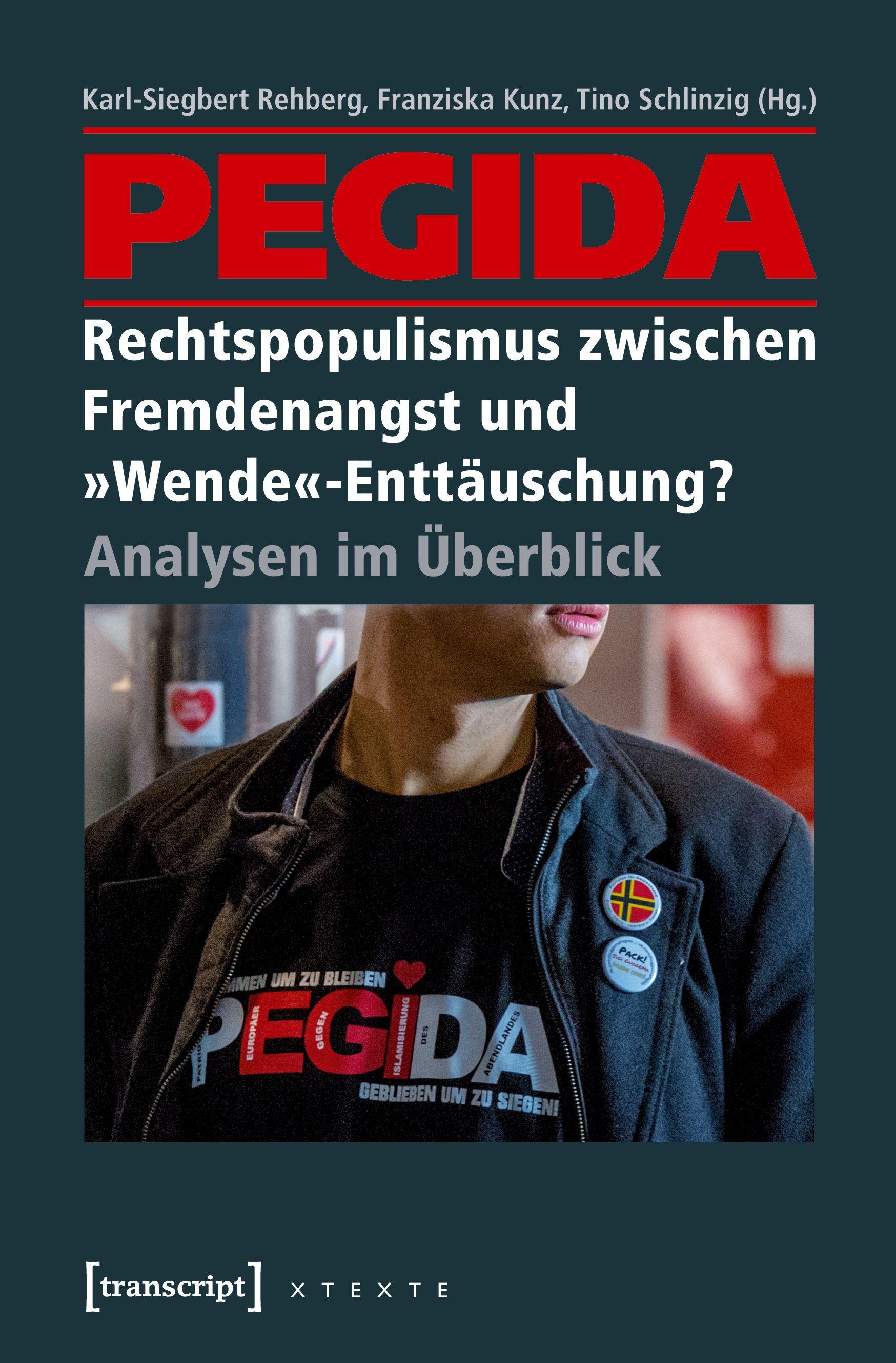 Vorderes Coverbild PEGIDA - Rechtspopulismus zwischen Fremdenangst und 'Wende'-Enttäuschung?