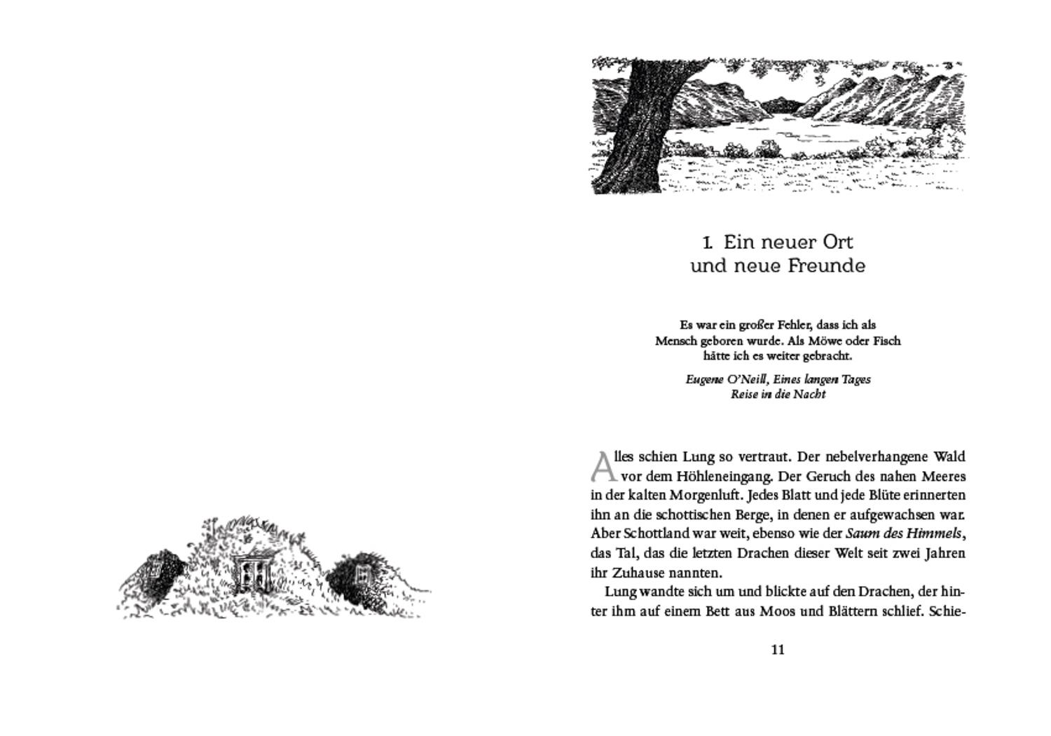 Beispielinhalt (Bild) Drachenreiter 2. Die Feder eines Greifs