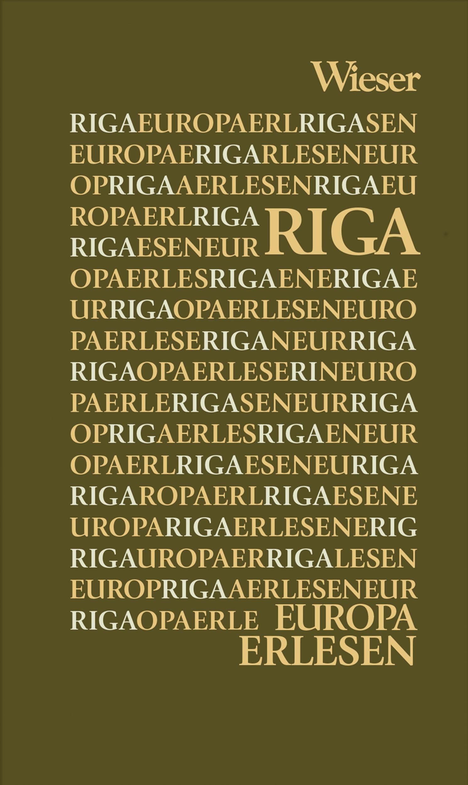 Vorderes Coverbild Europa Erlesen. Riga