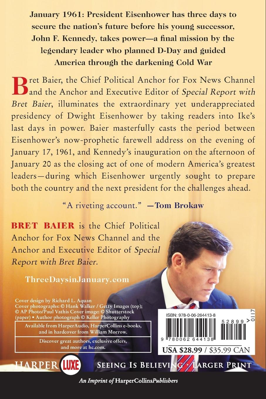 Rückseitencover Three Days in January