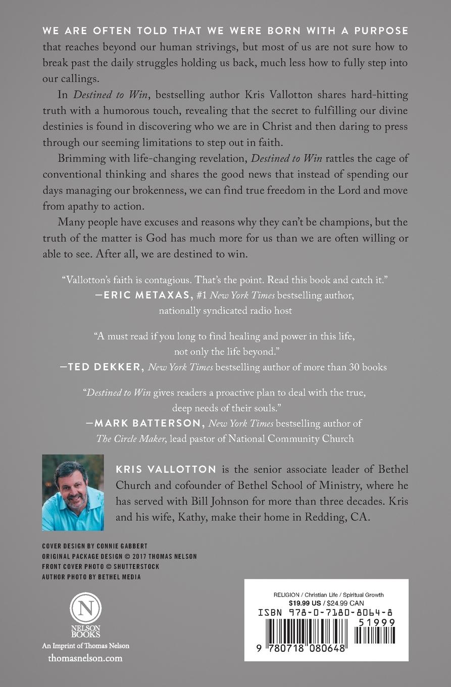 Rückseitencover Destined to Win