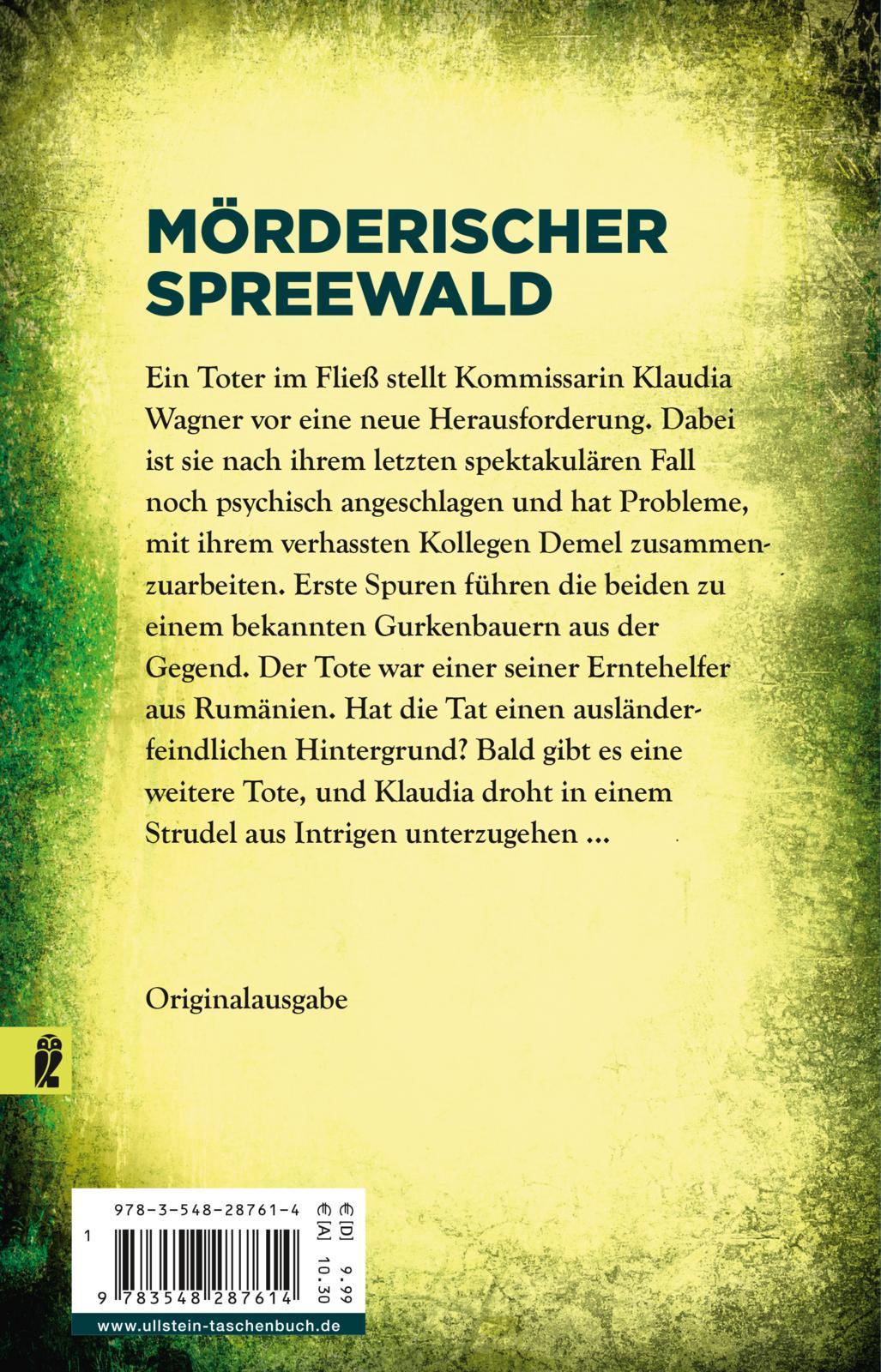 Rückseitencover Spreewaldtod