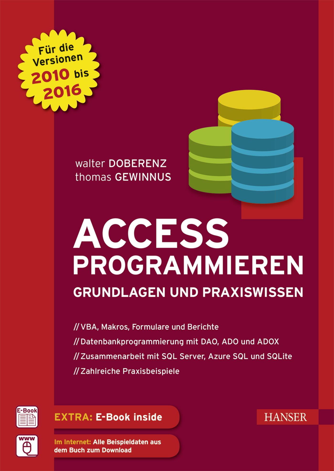 Vorderes Coverbild Access programmieren