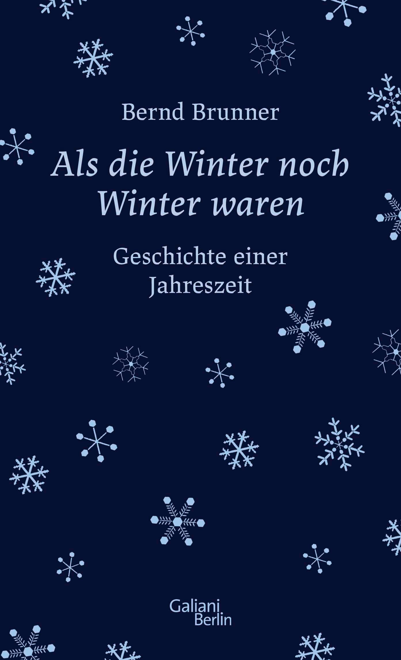 Vorderes Coverbild Als die Winter noch Winter waren