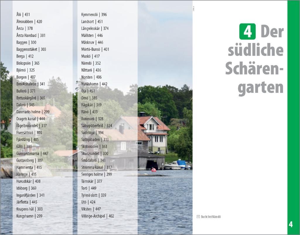 Beispielinhalt (Bild) Reise Know-How Reiseführer Stockholms Schärengarten Handbuch für Reisen, Kultur und Geschichte