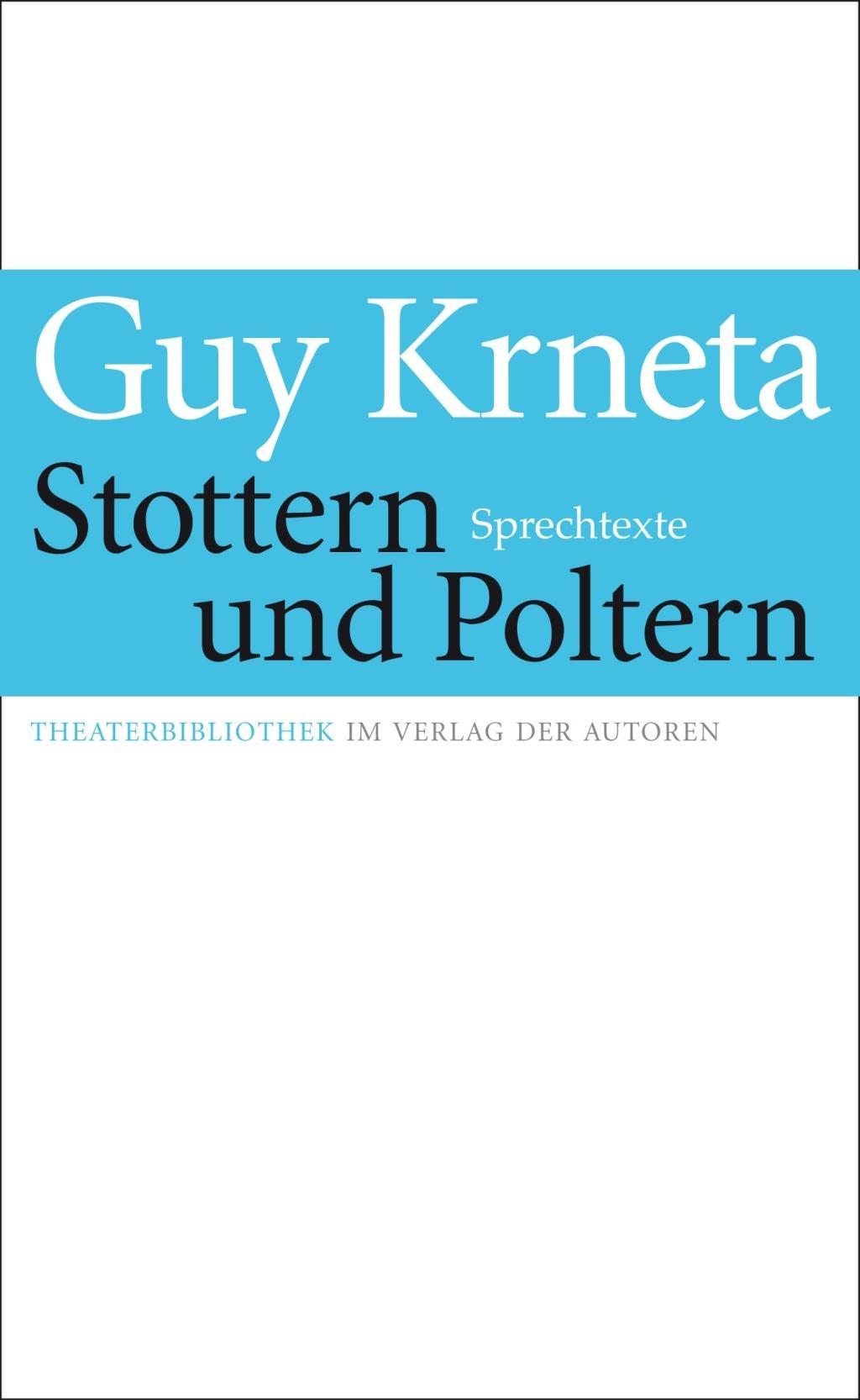 Vorderes Coverbild Stottern und Poltern