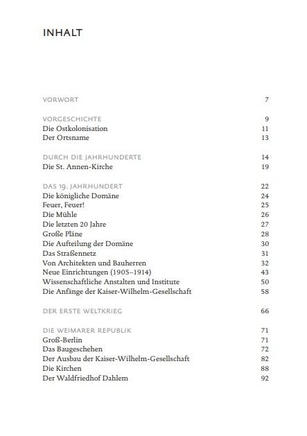 Beispielinhalt (Bild) Dahlem