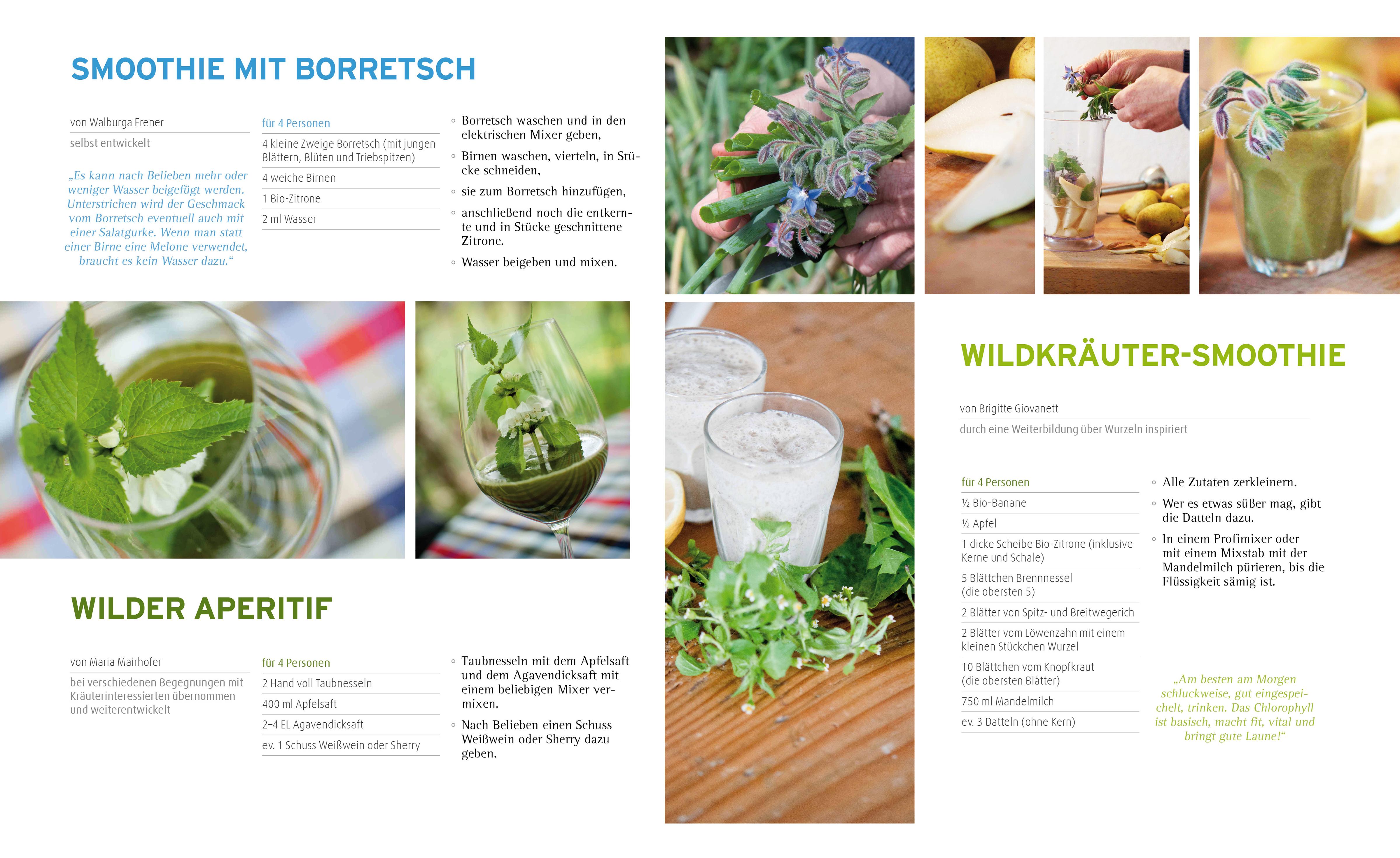 Beispielinhalt (Bild) Die Kraft der Kräuter nutzen